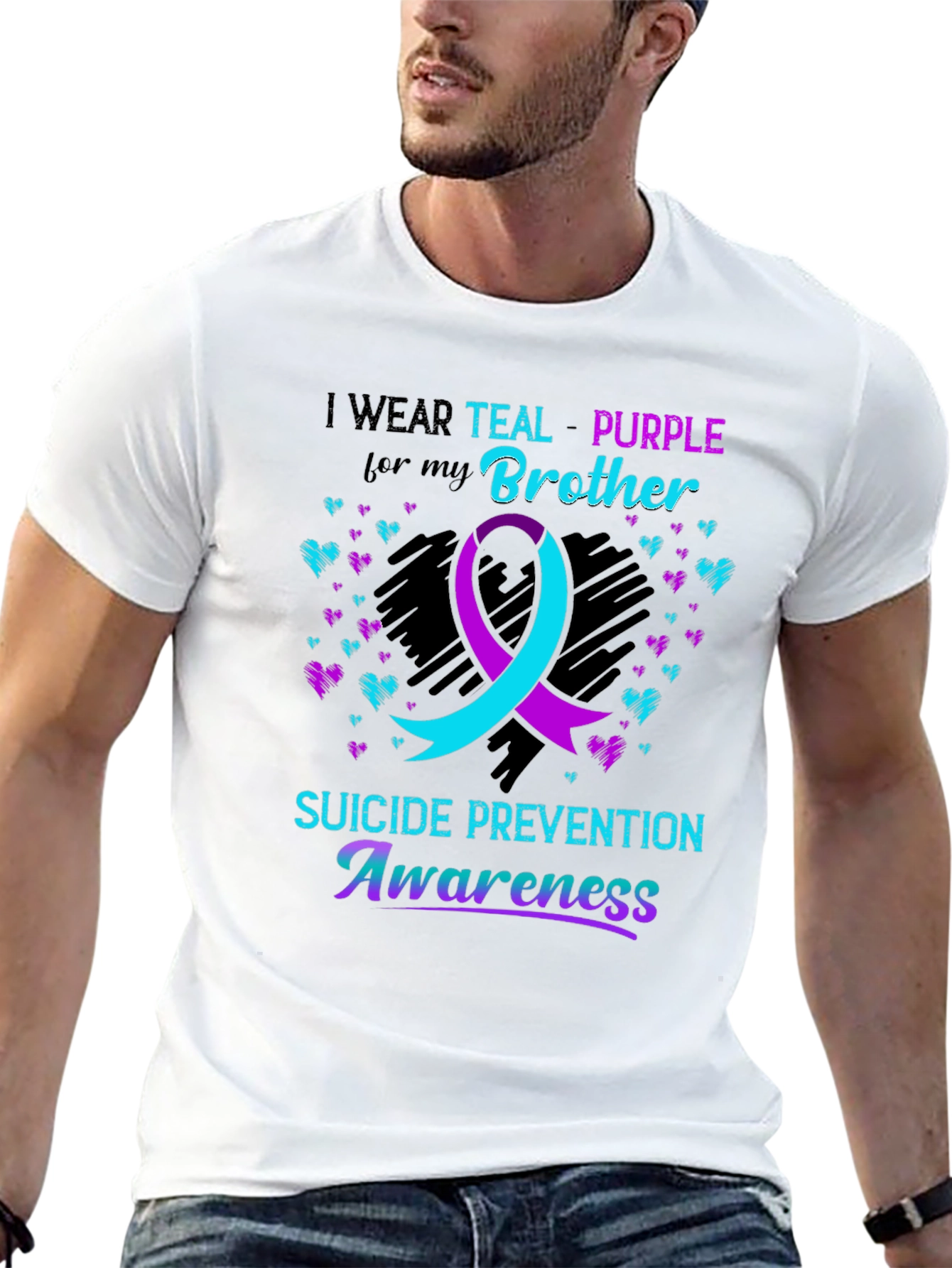 Suicide Prevention Awareness Brother T-Shirt