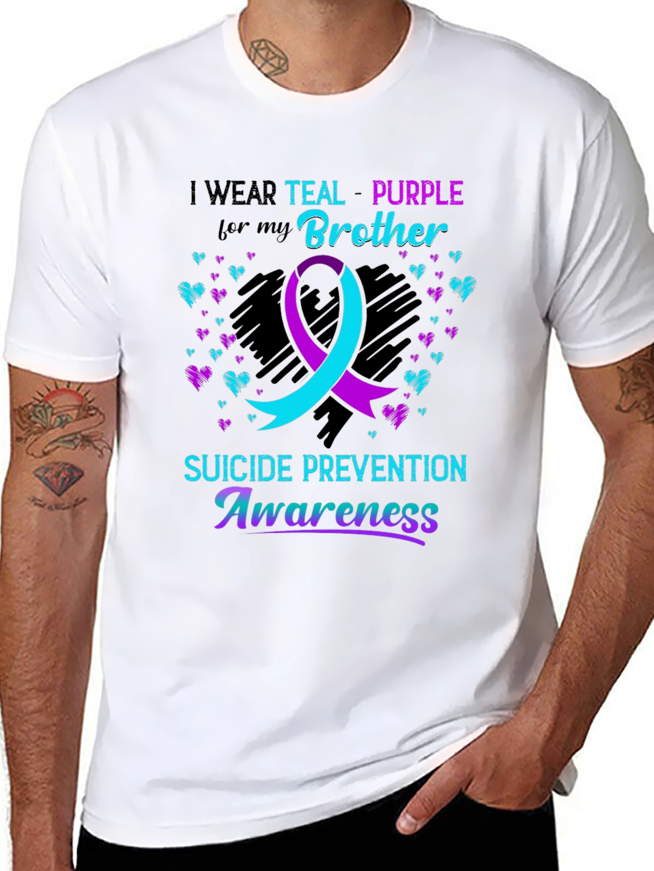 Suicide Prevention Awareness Brother T-Shirt