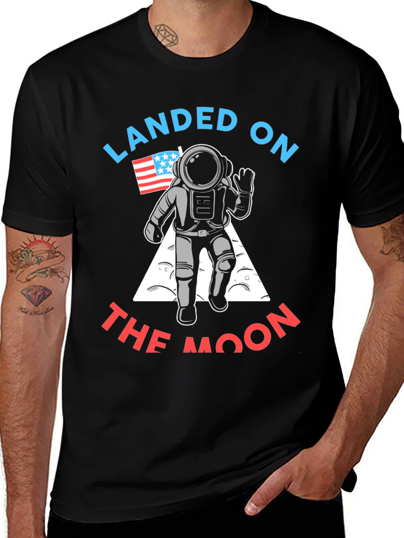 Landed on The Moon T-Shirt