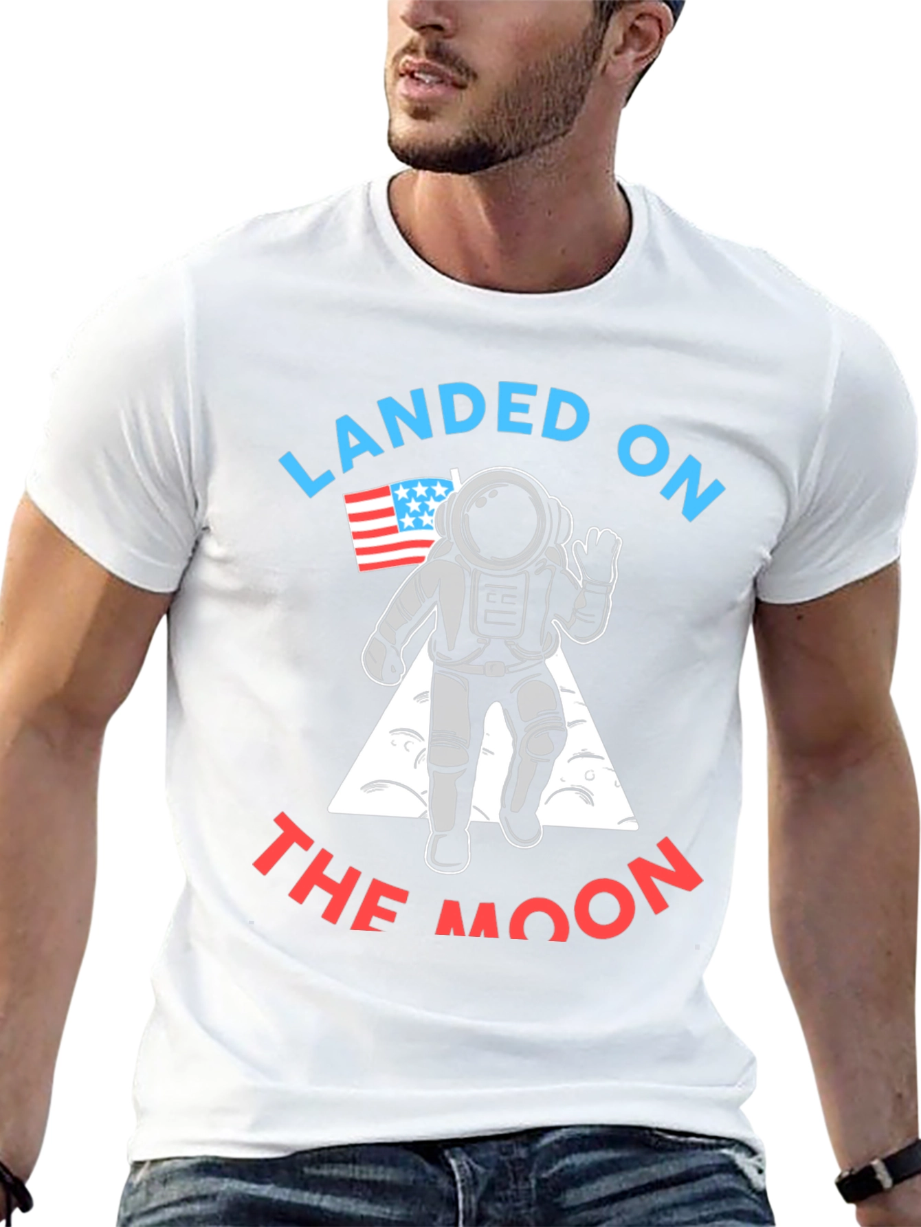 Landed on The Moon T-Shirt