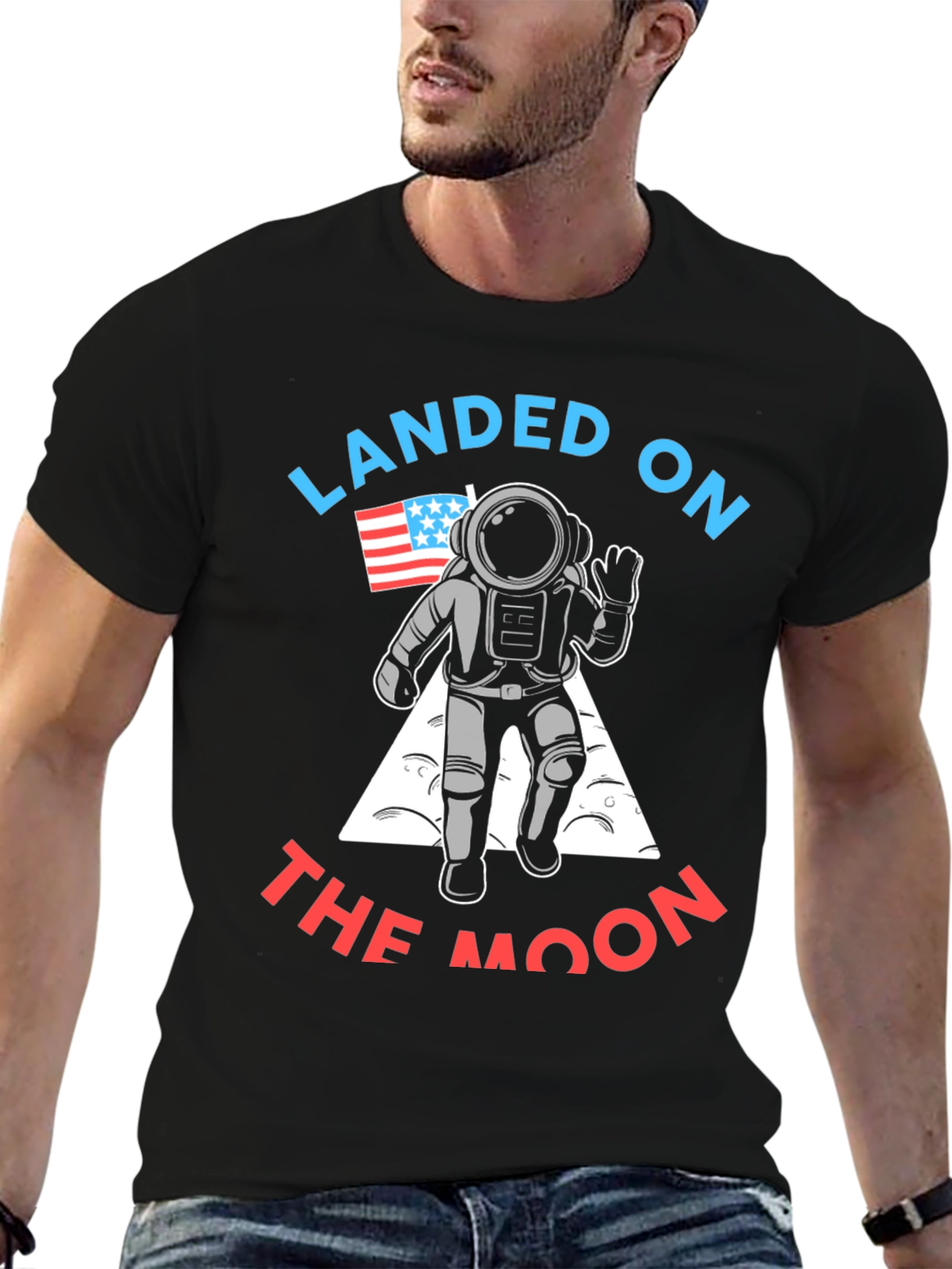 Landed on The Moon T-Shirt