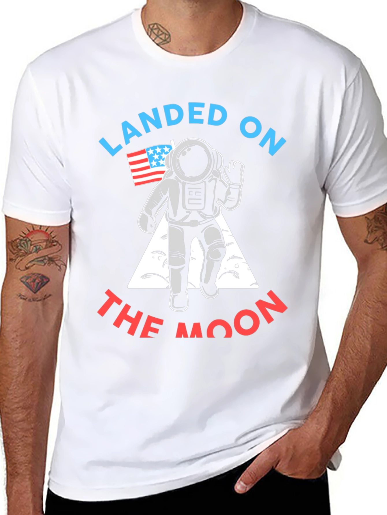 Landed on The Moon T-Shirt