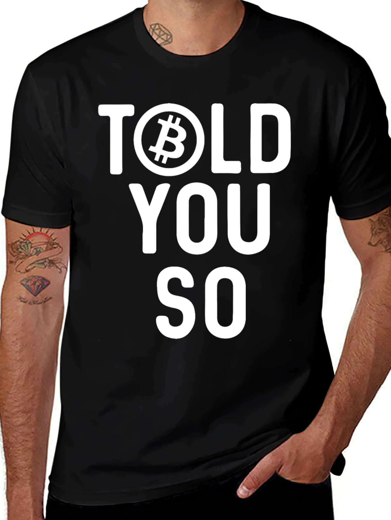 Bitcoin Told You So Graphic Tee
