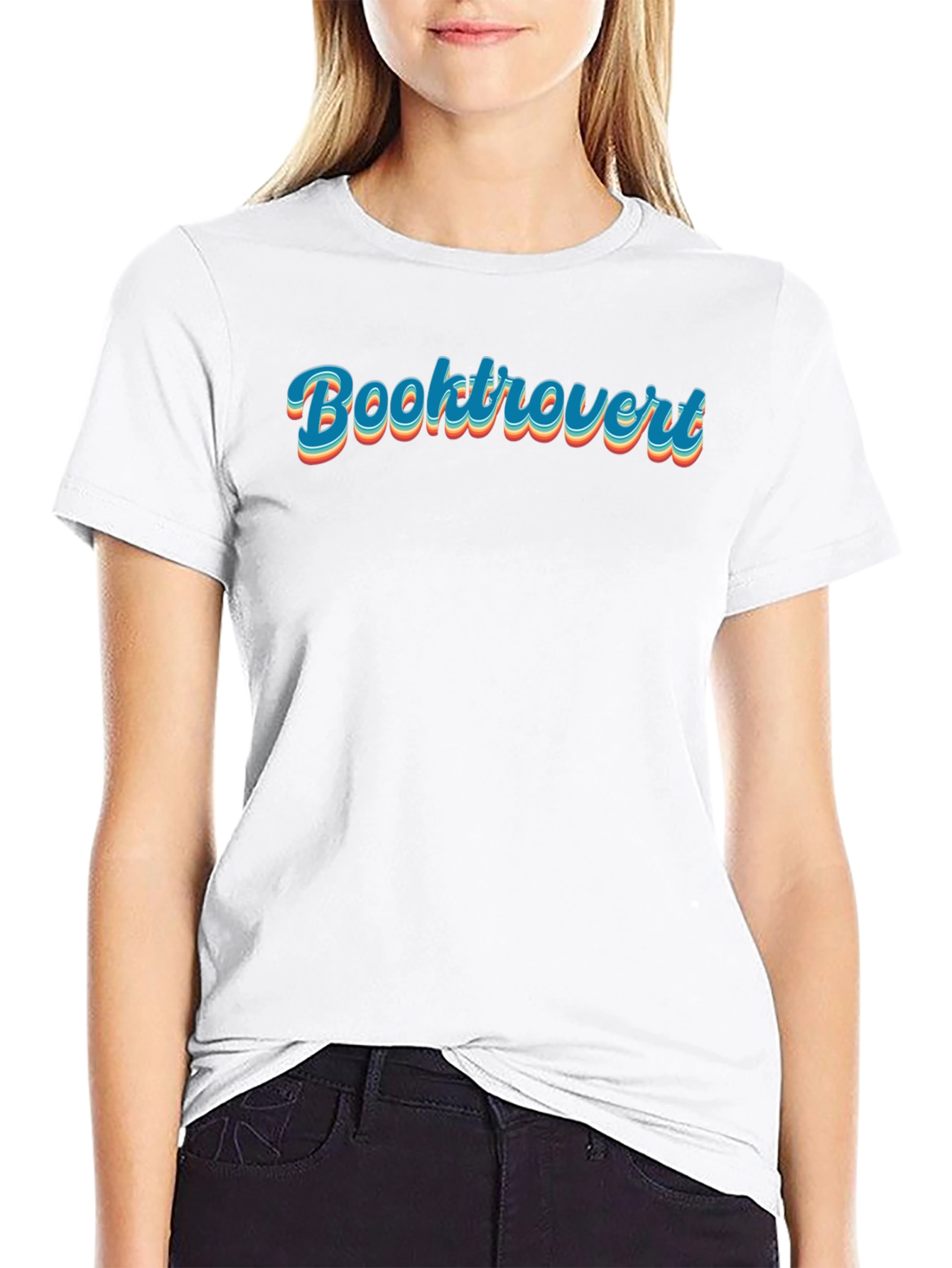 Booktrovert Retro T-Shirt