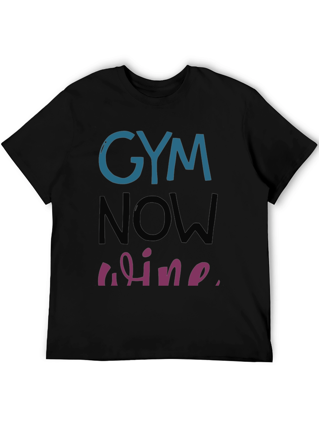 Gym Then Wine T-Shirt Workout Humor Tee