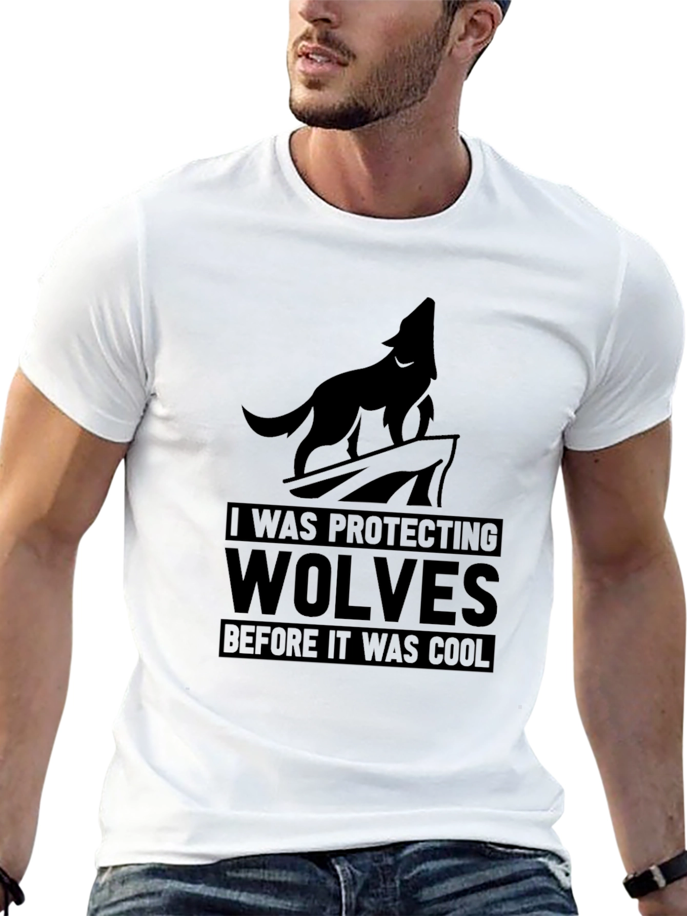 Protecting Wolves Graphic T-Shirt