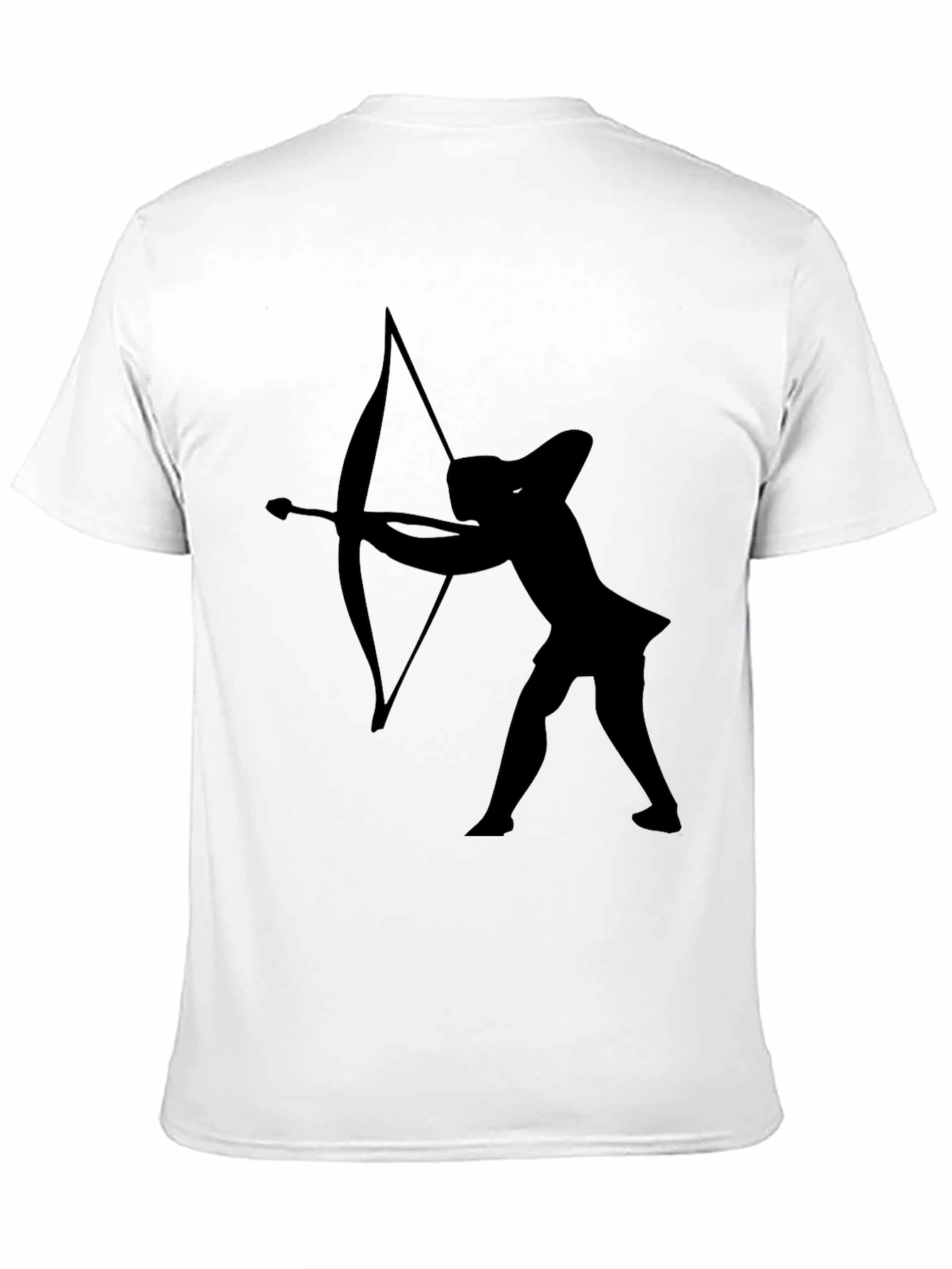 Sagittarius Graphic Tee - Black Cotton T-Shirt