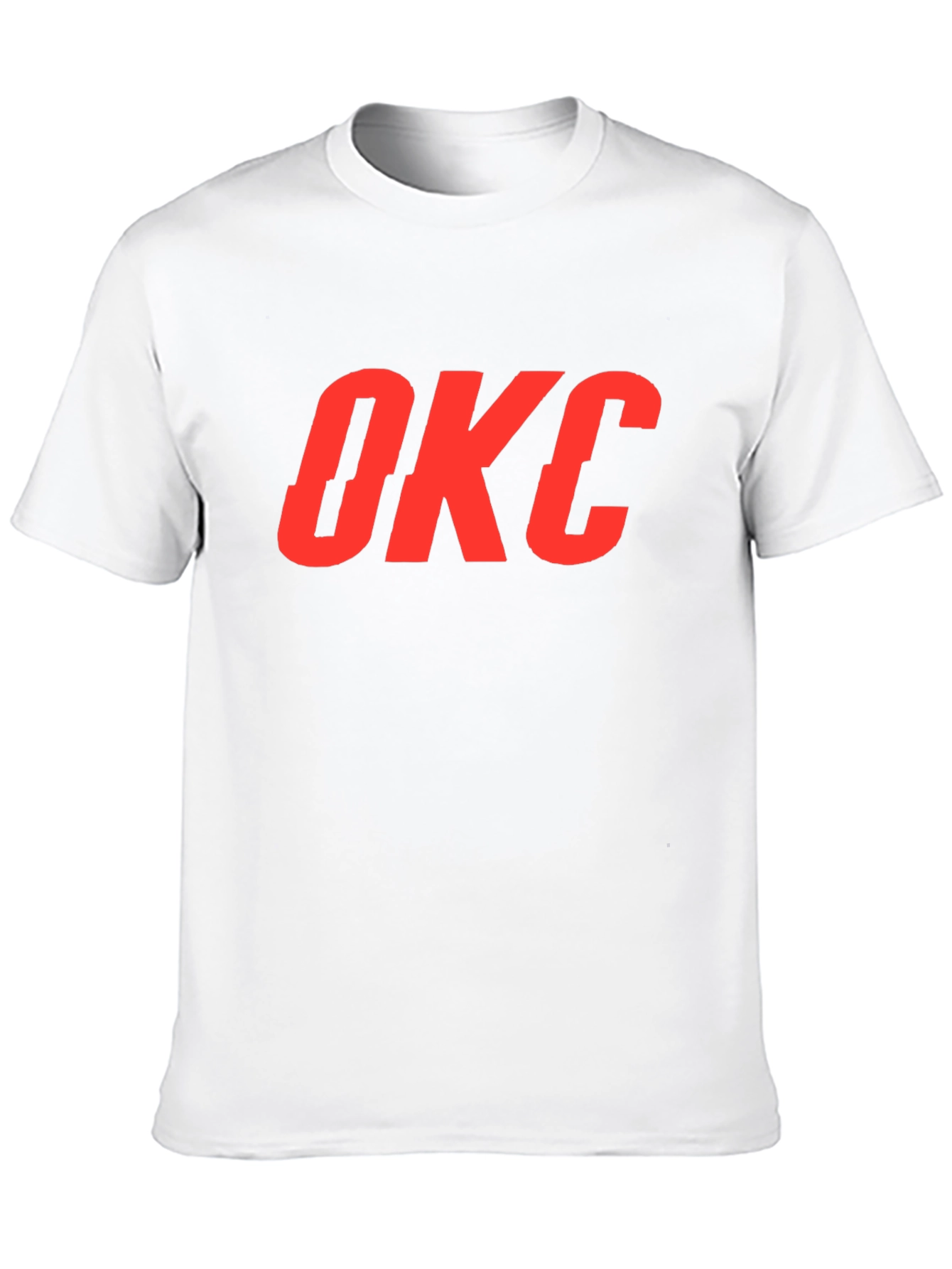 OKC Graphic Tee - Black Cotton T-Shirt