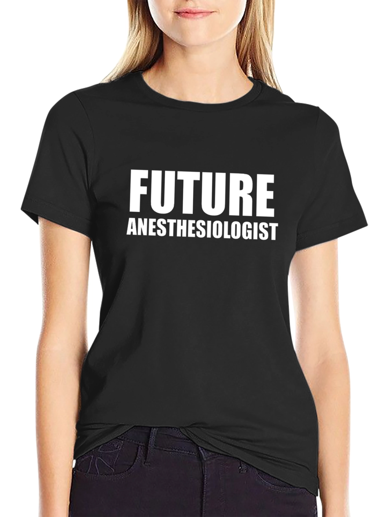 Future Anesthesiologist T-Shirt - Black