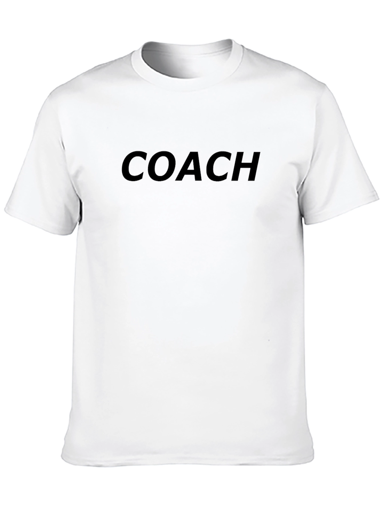 COACH Mens Black Graphic T-Shirt