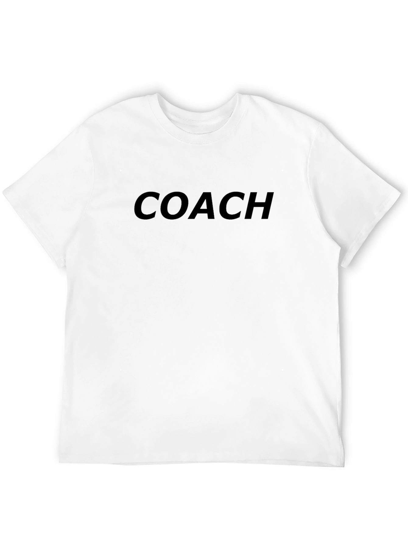COACH Mens Black Graphic T-Shirt