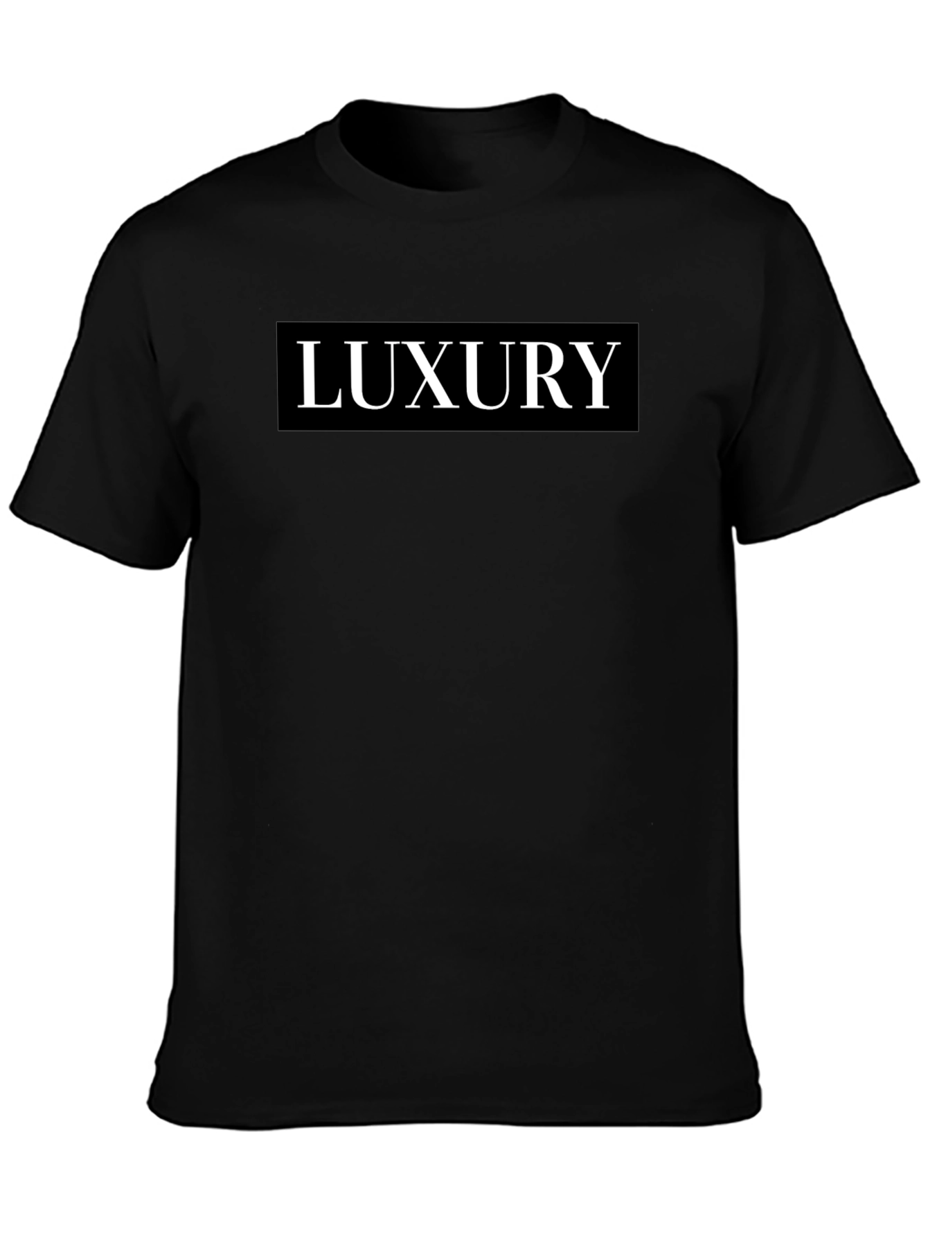 Luxury Black T-Shirt | Stylish Minimalist Tee