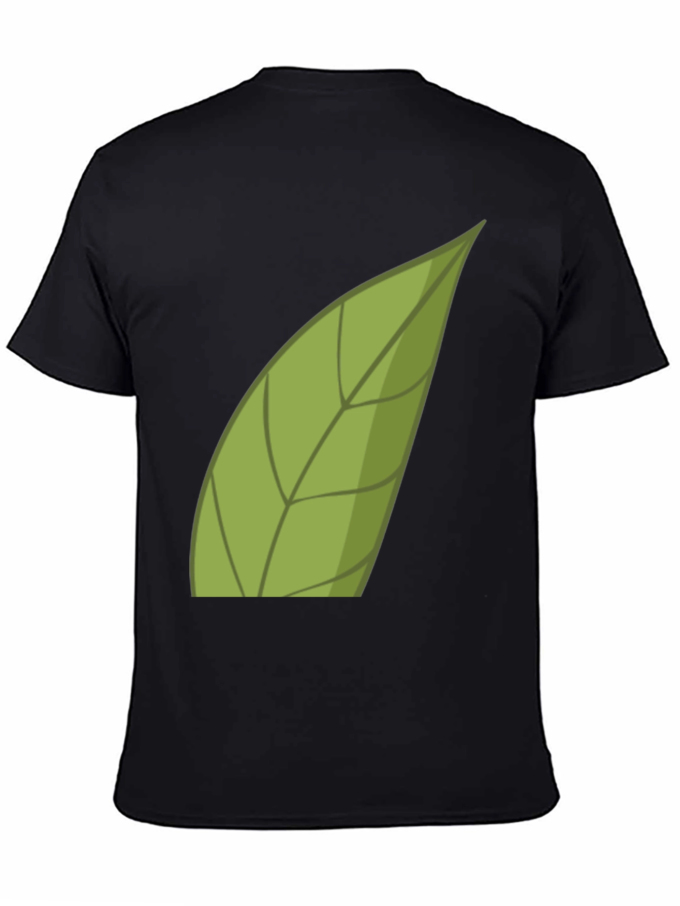 Green Leaf Graphic Tee - Nature Inspired Shirt