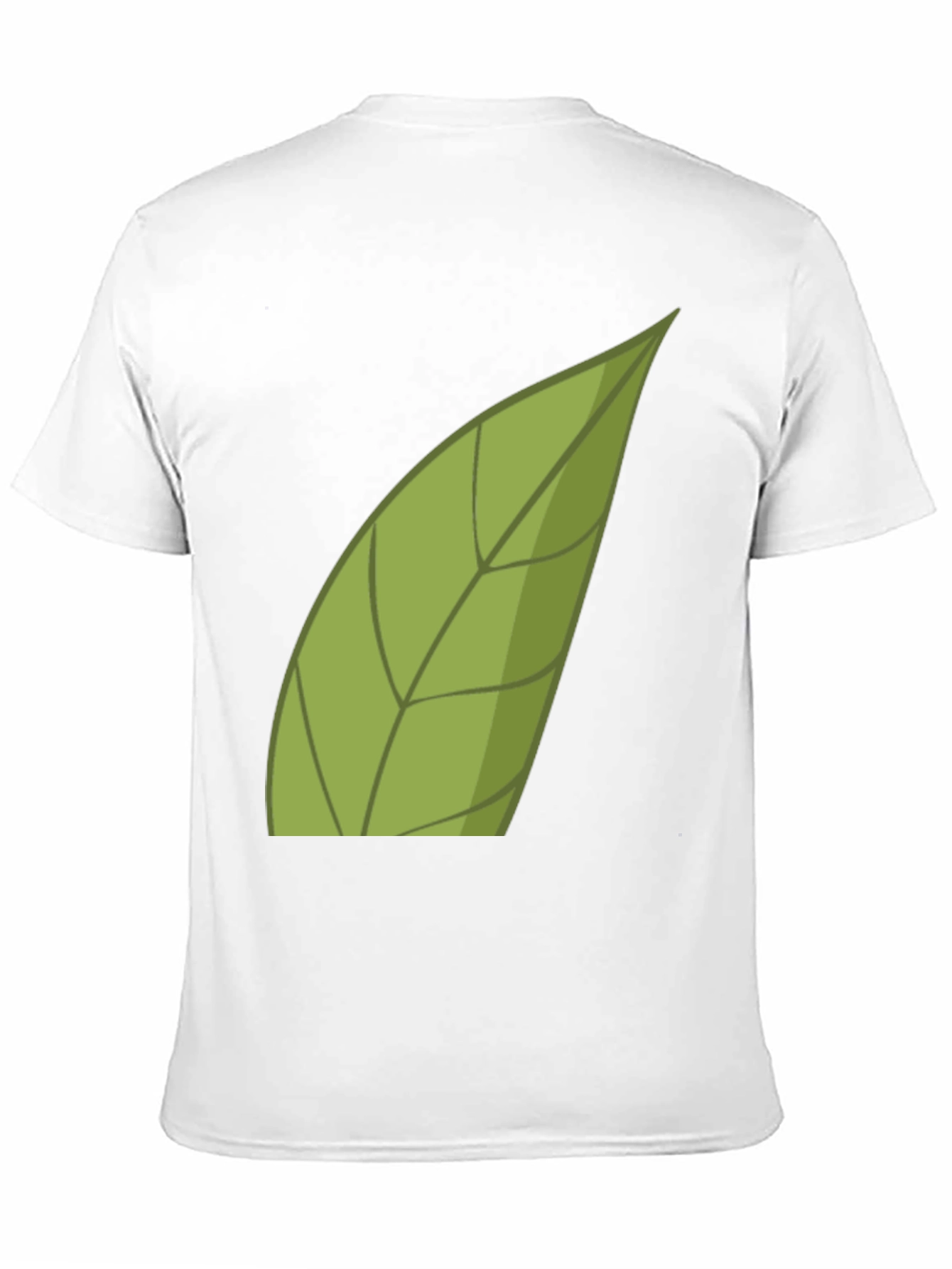 Green Leaf Graphic Tee - Nature Inspired Shirt