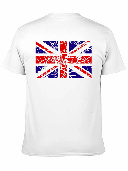Union Jack Splatter Graphic T-Shirt
