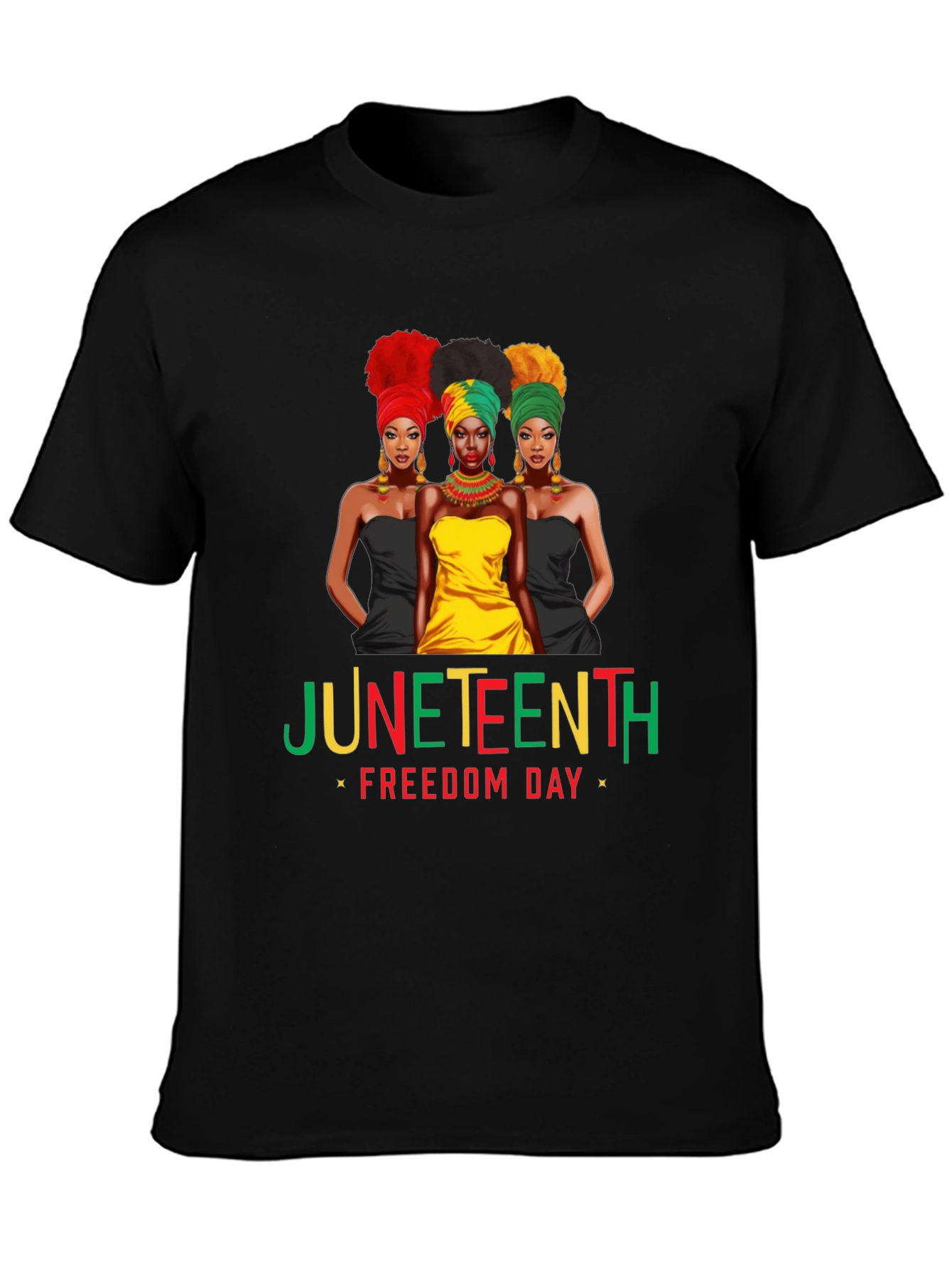 Juneteenth Freedom Day Graphic T-Shirt