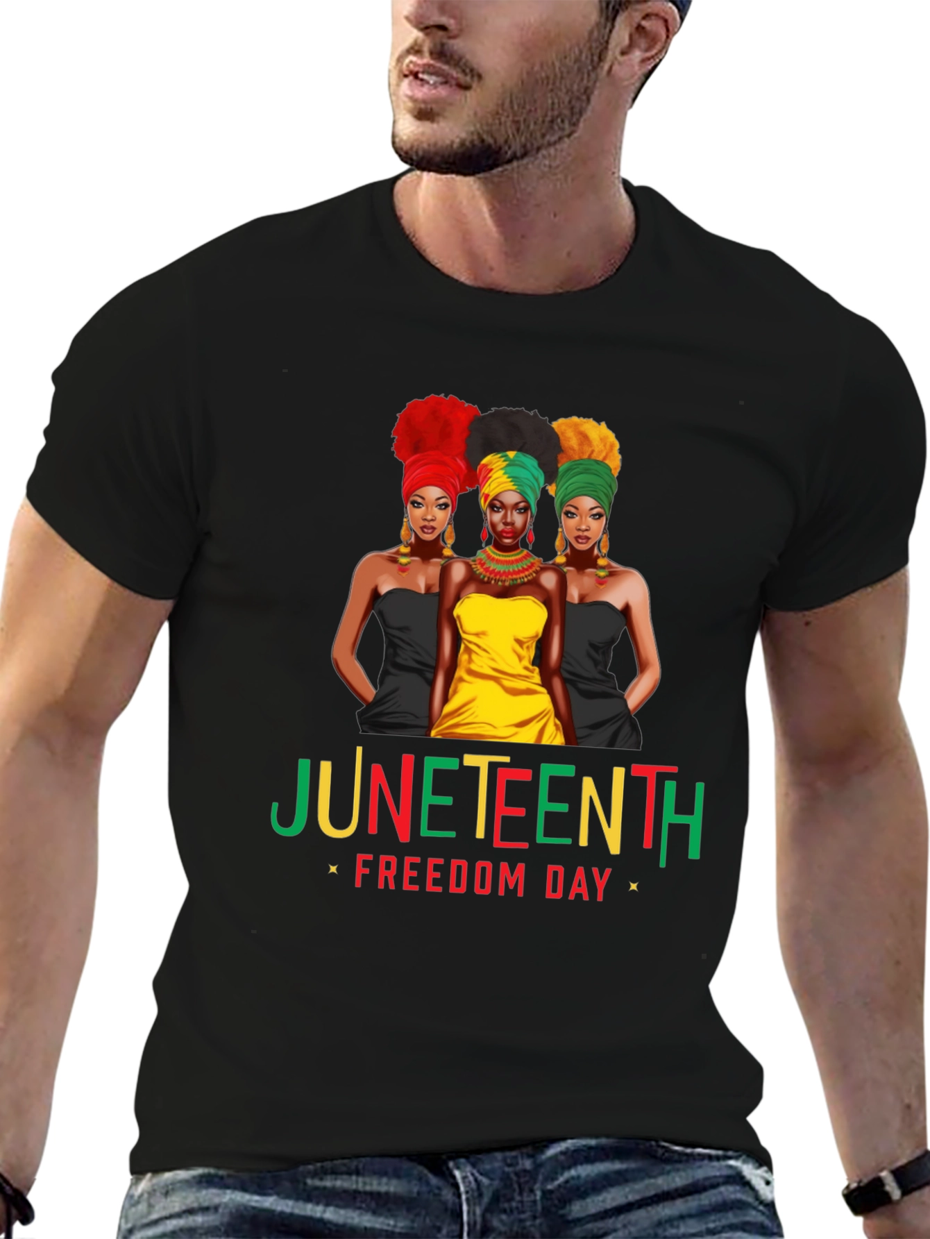 Juneteenth Freedom Day Graphic T-Shirt