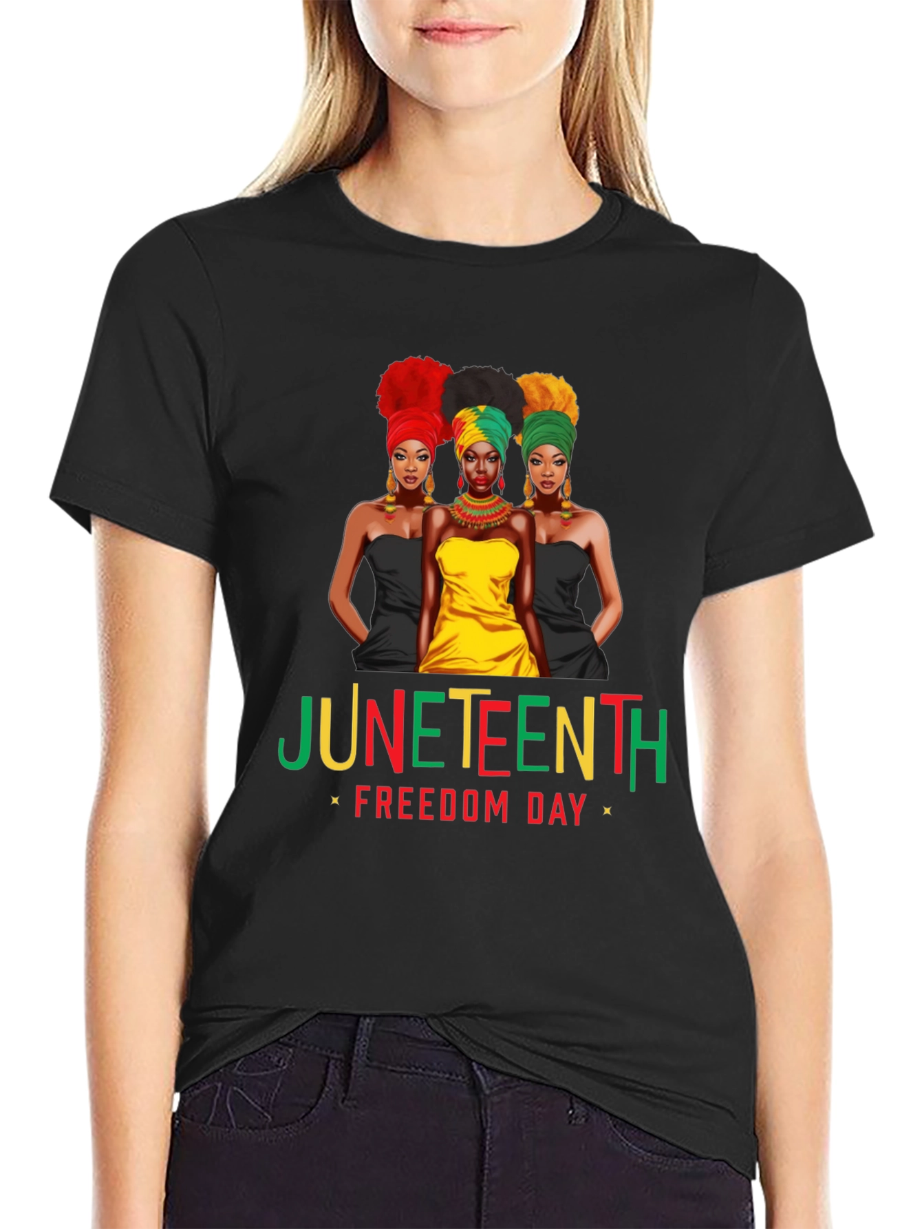 Juneteenth Freedom Day Graphic T-Shirt