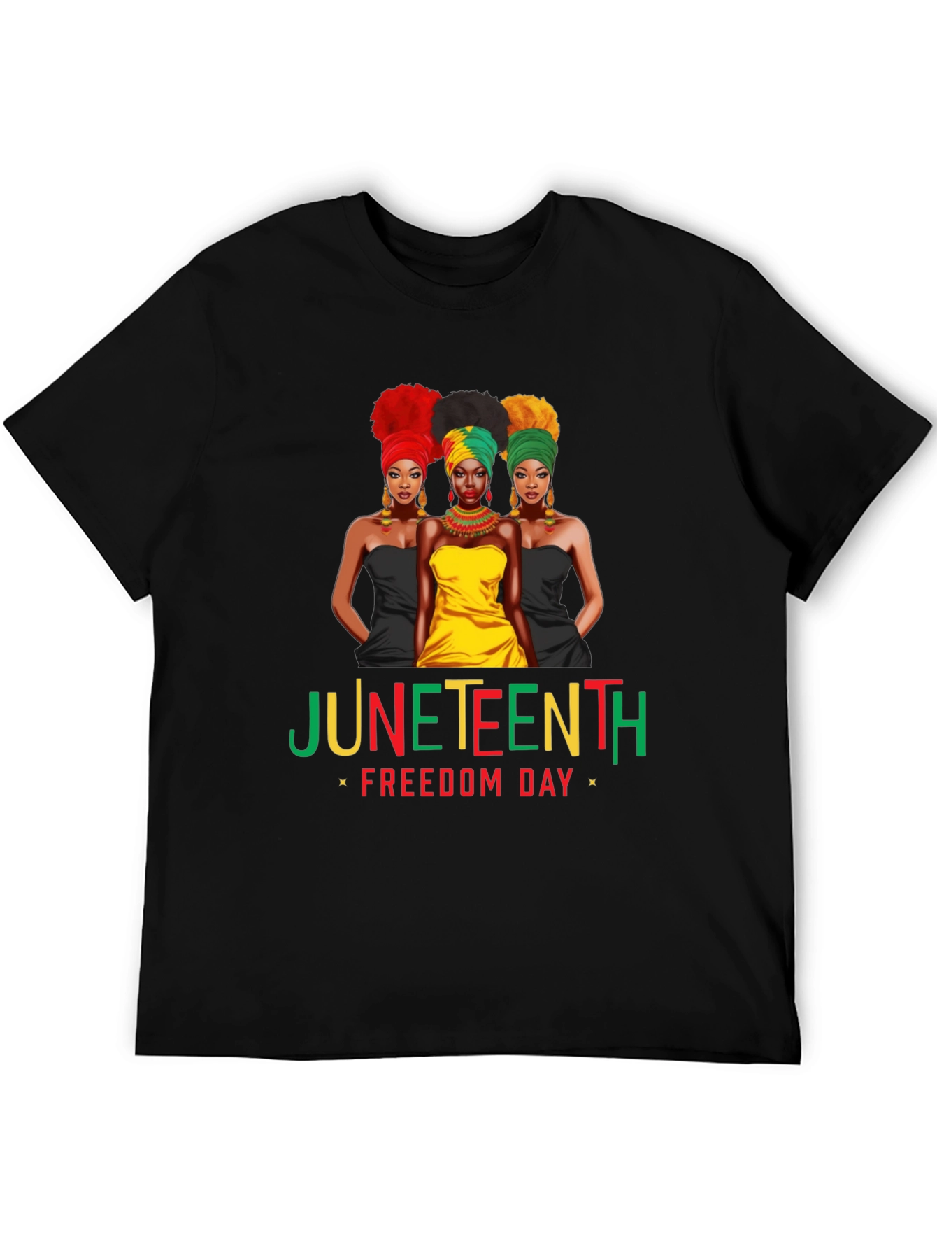 Juneteenth Freedom Day Graphic T-Shirt