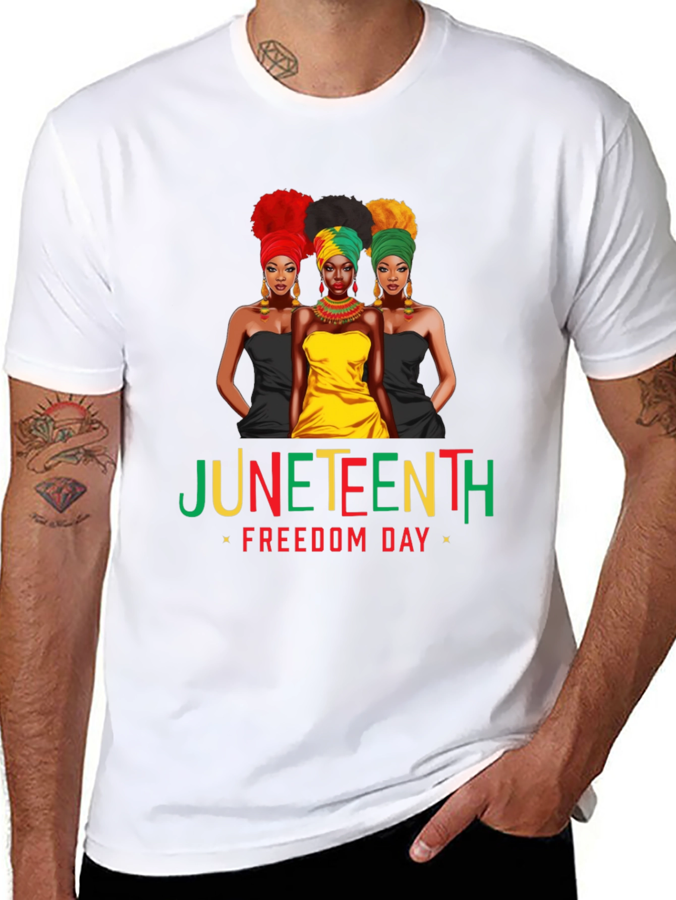Juneteenth Freedom Day Graphic T-Shirt