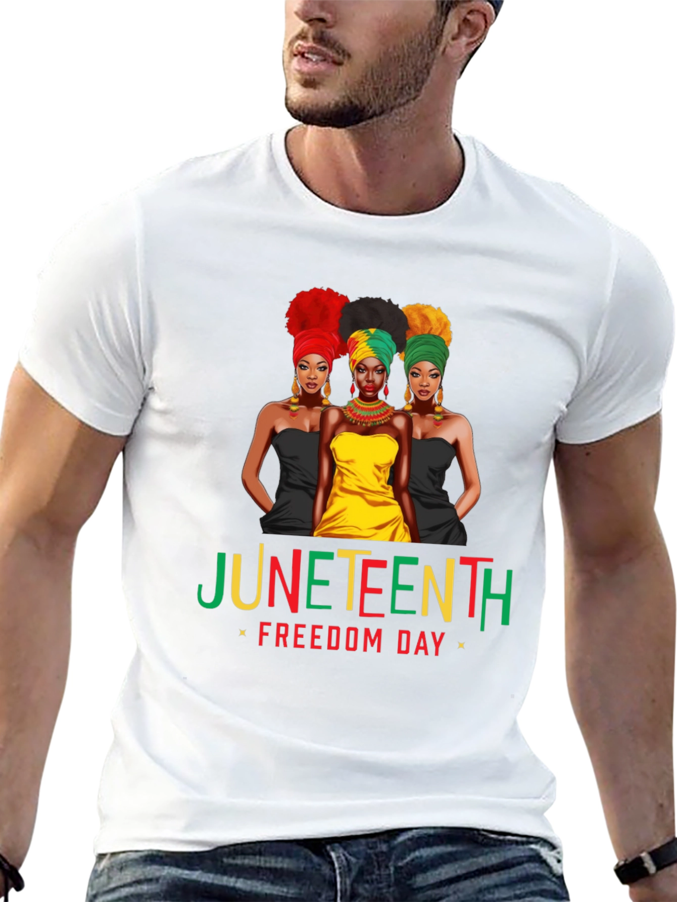 Juneteenth Freedom Day Graphic T-Shirt