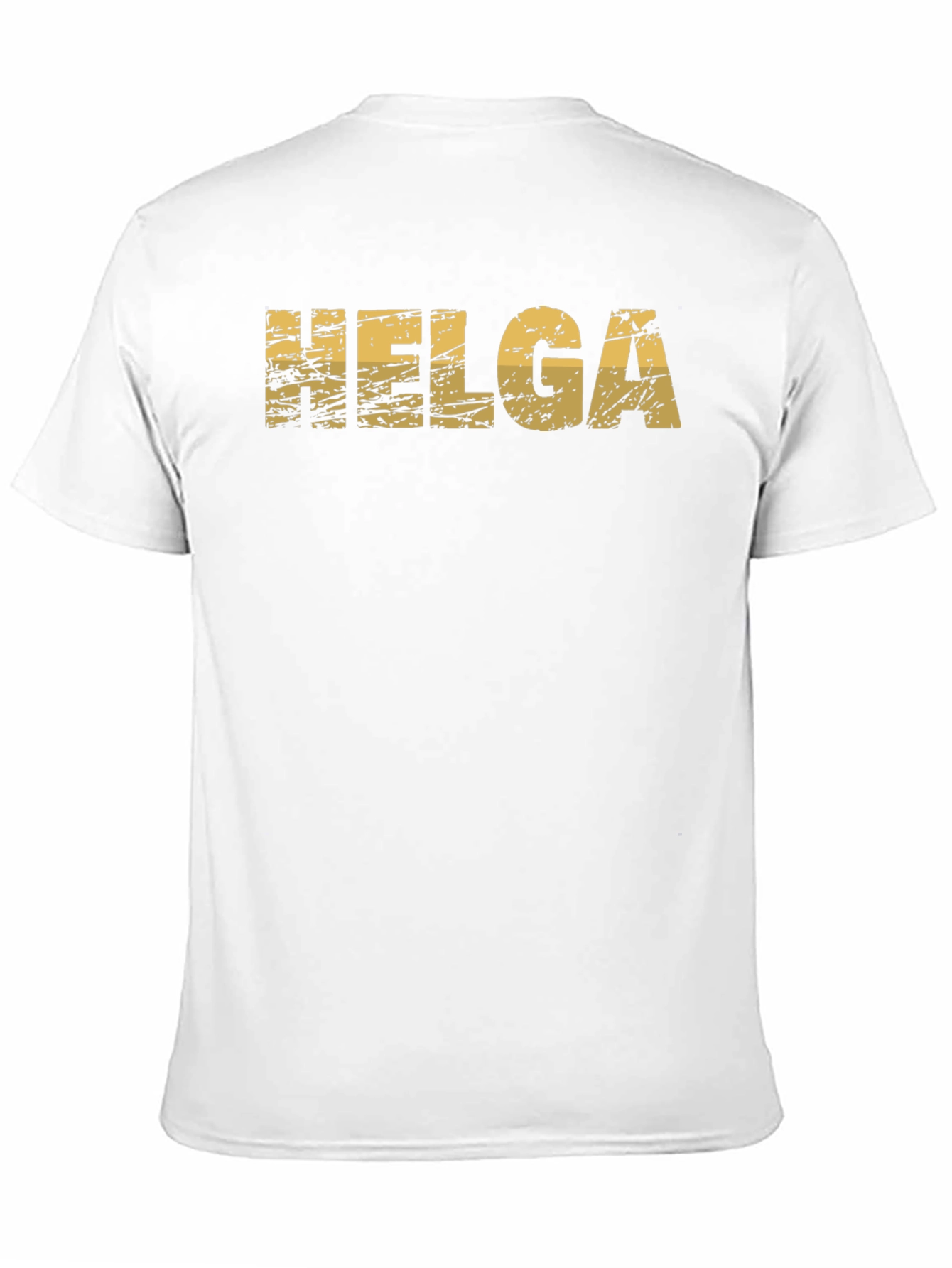 Helga Distressed Graphic Tee - Black Cotton T-Shirt