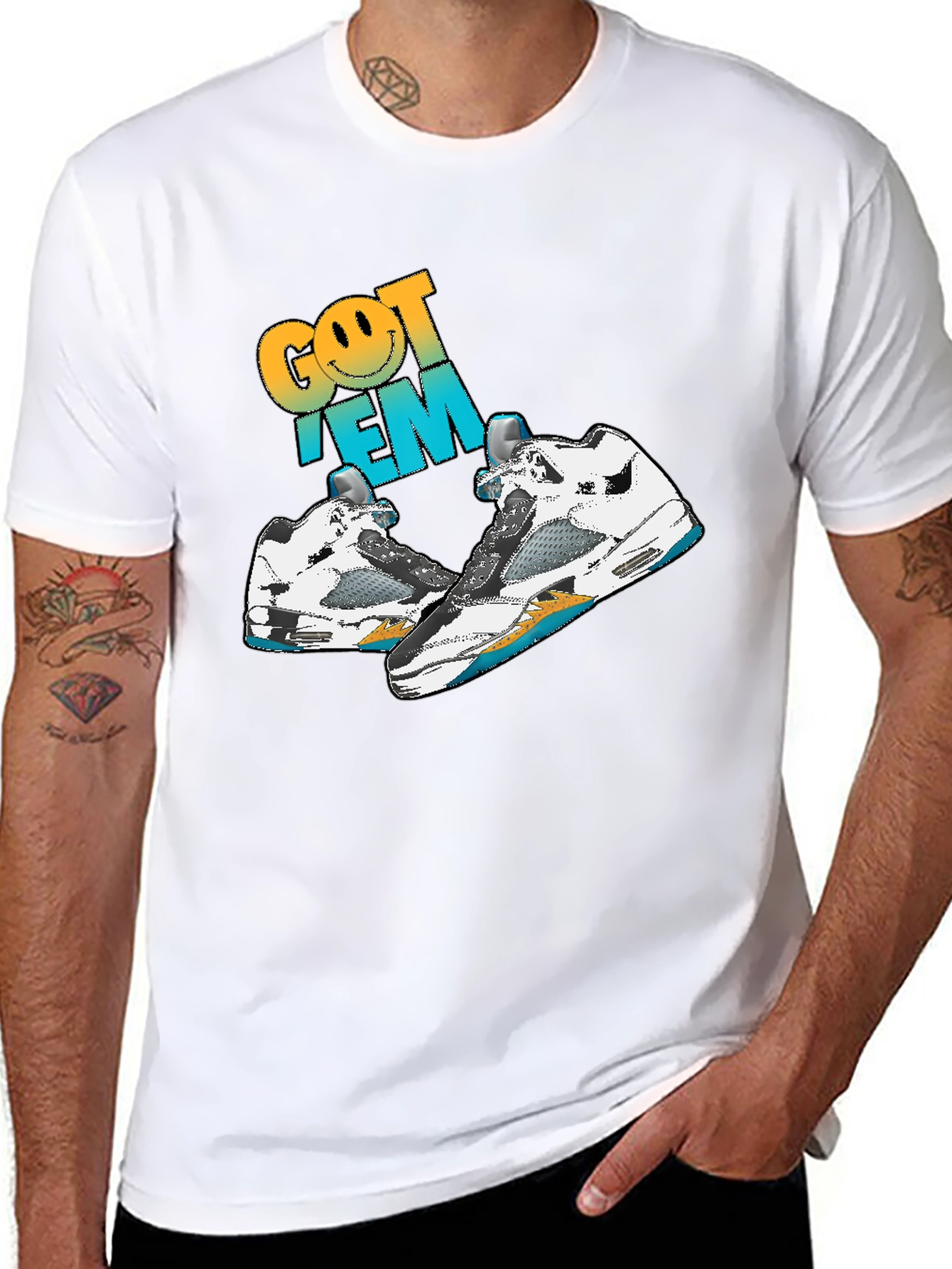 Got Em Sneaker Graphic Tee