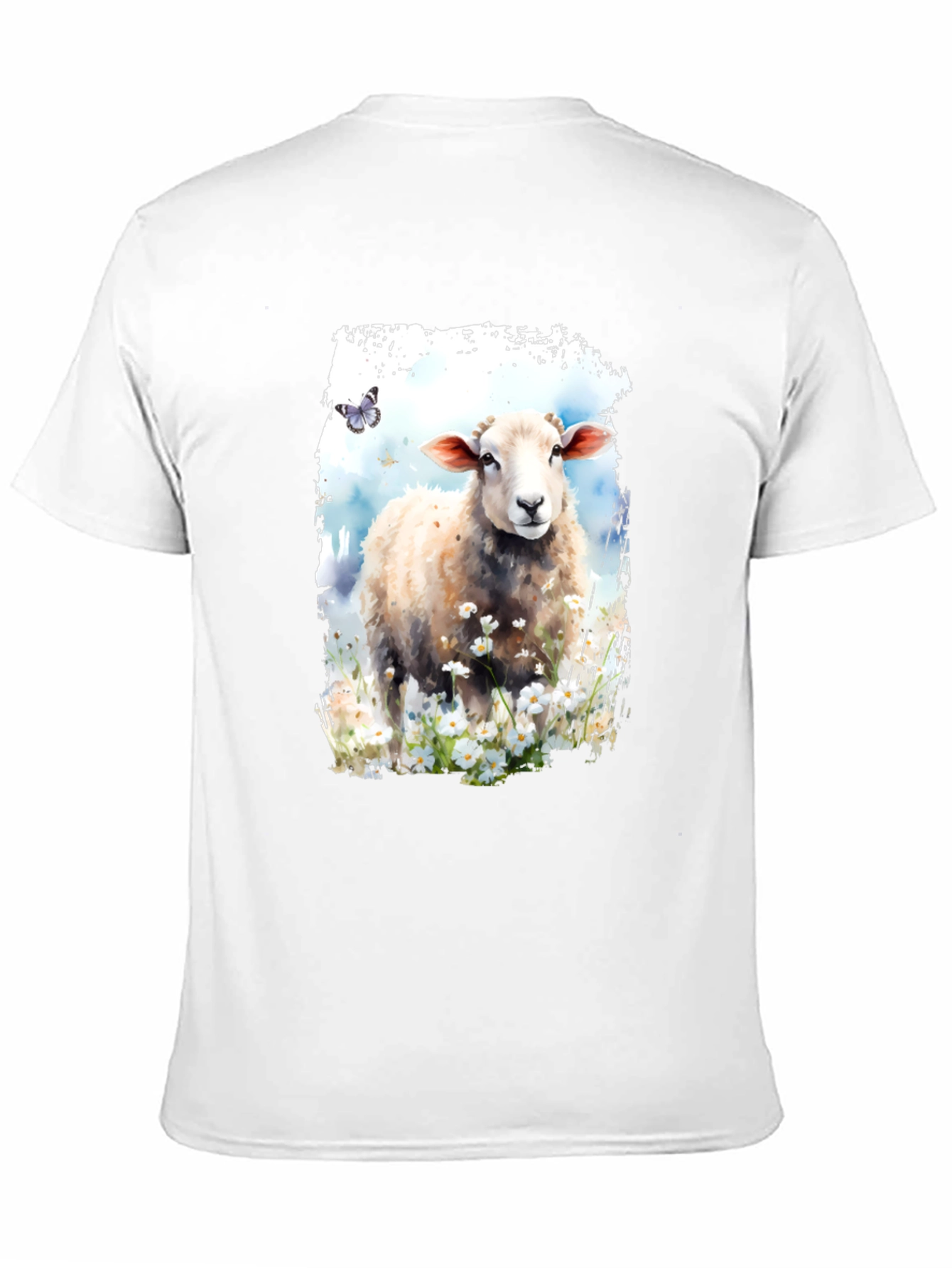 Sheep Meadow Black Graphic Tee