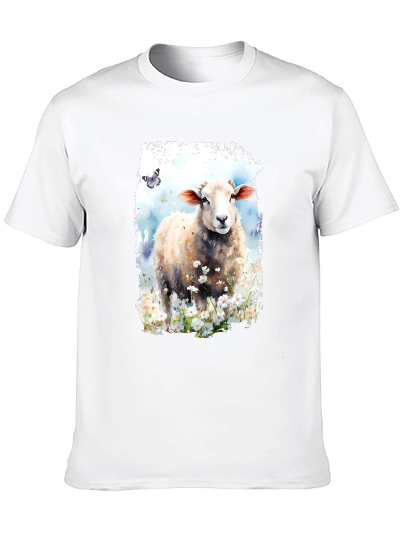 Sheep Meadow Black Graphic Tee