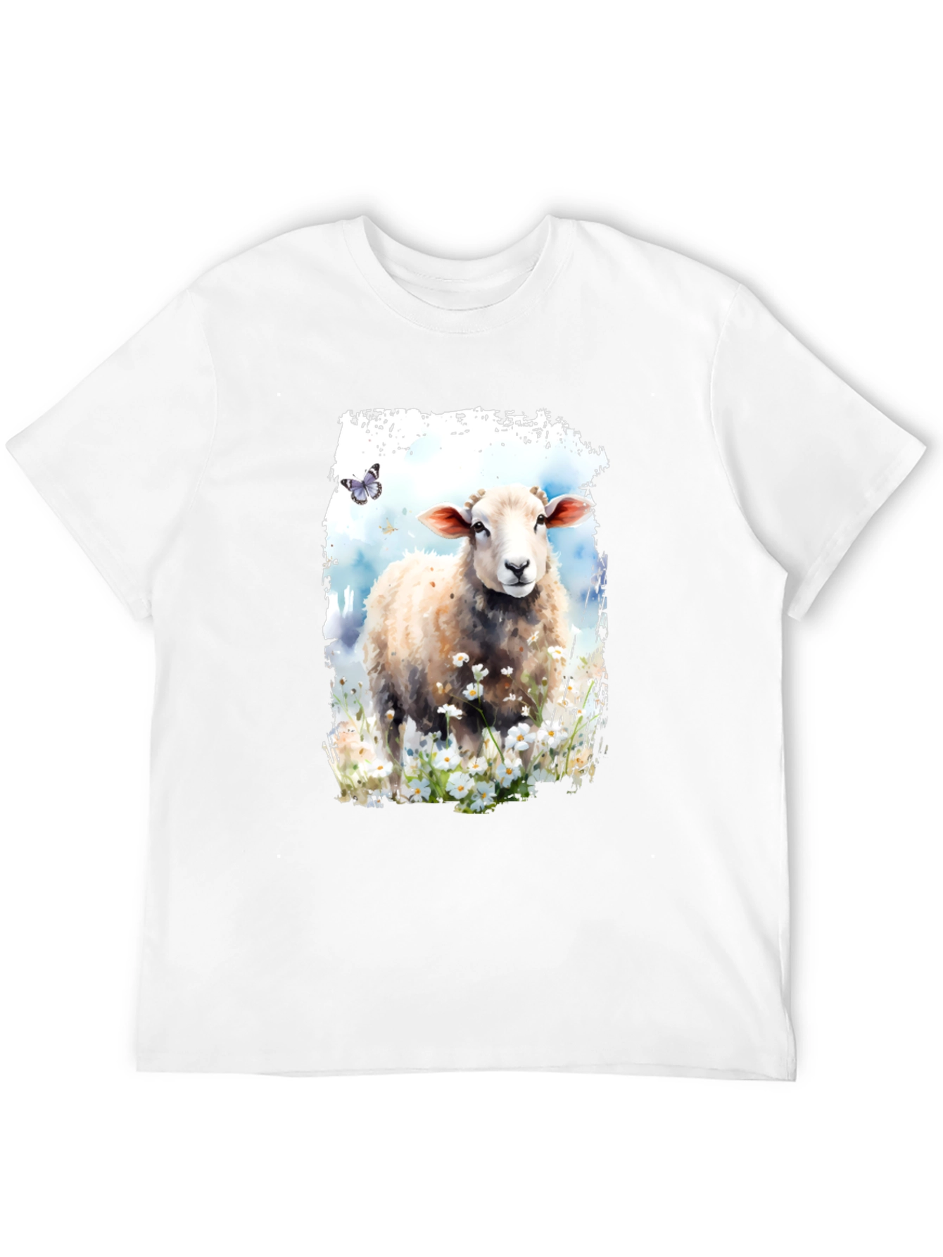 Sheep Meadow Black Graphic Tee
