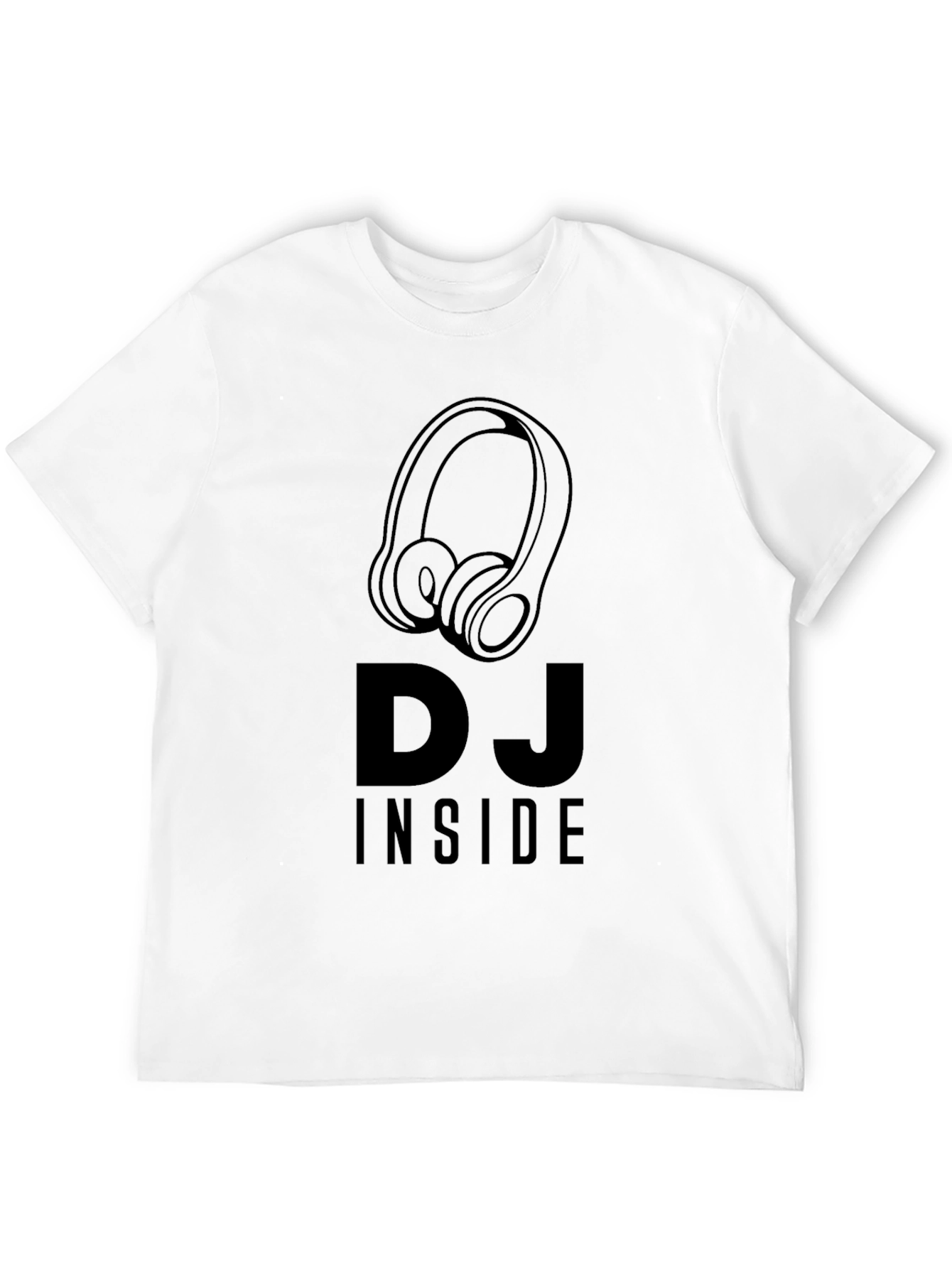 DJ Inside Graphic Tee - Music Lovers T-Shirt