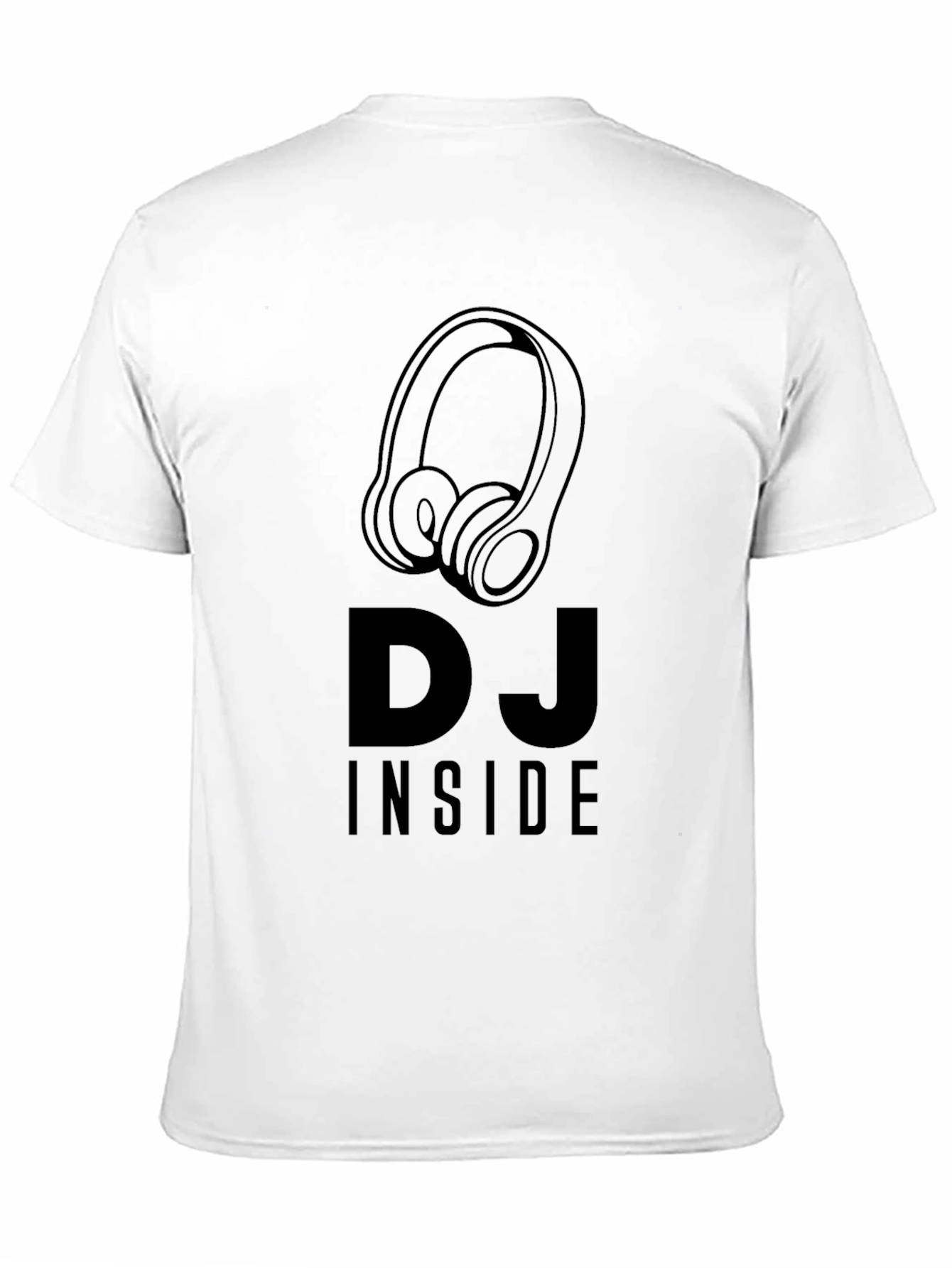 DJ Inside Graphic Tee - Music Lovers T-Shirt