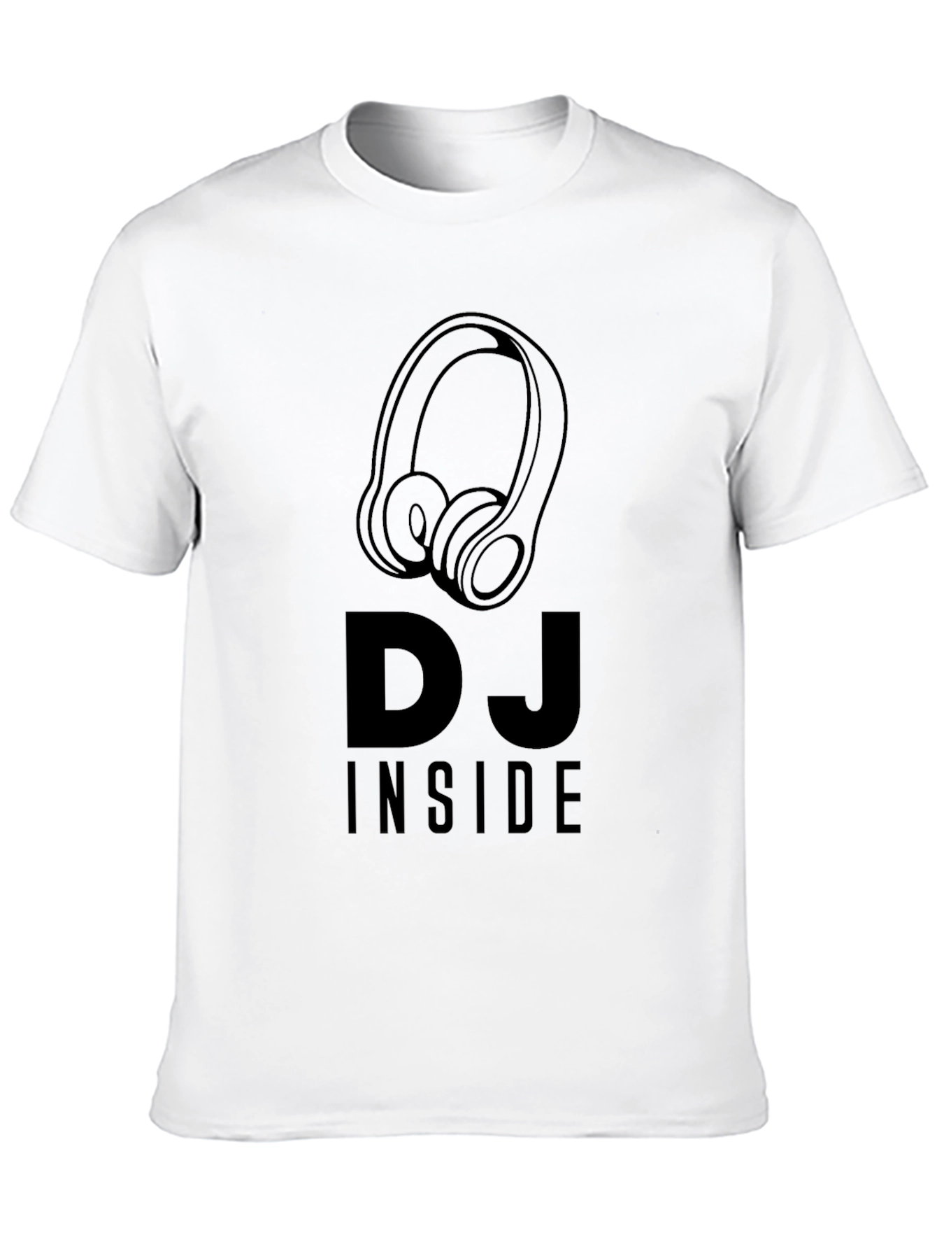 DJ Inside Graphic Tee - Music Lovers T-Shirt