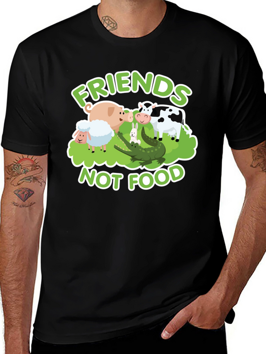 Friends Not Food Vegan T-Shirt
