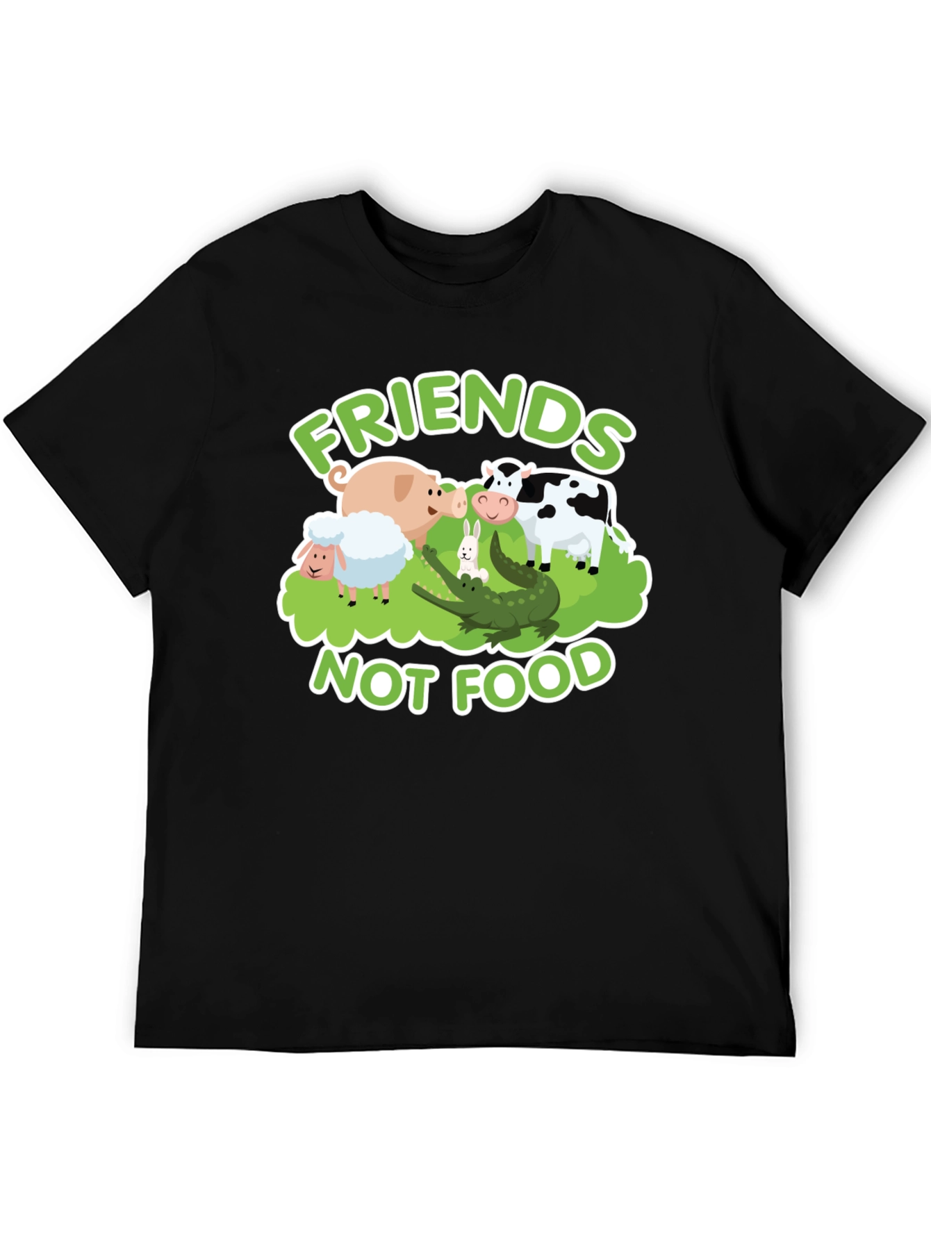 Friends Not Food Vegan T-Shirt