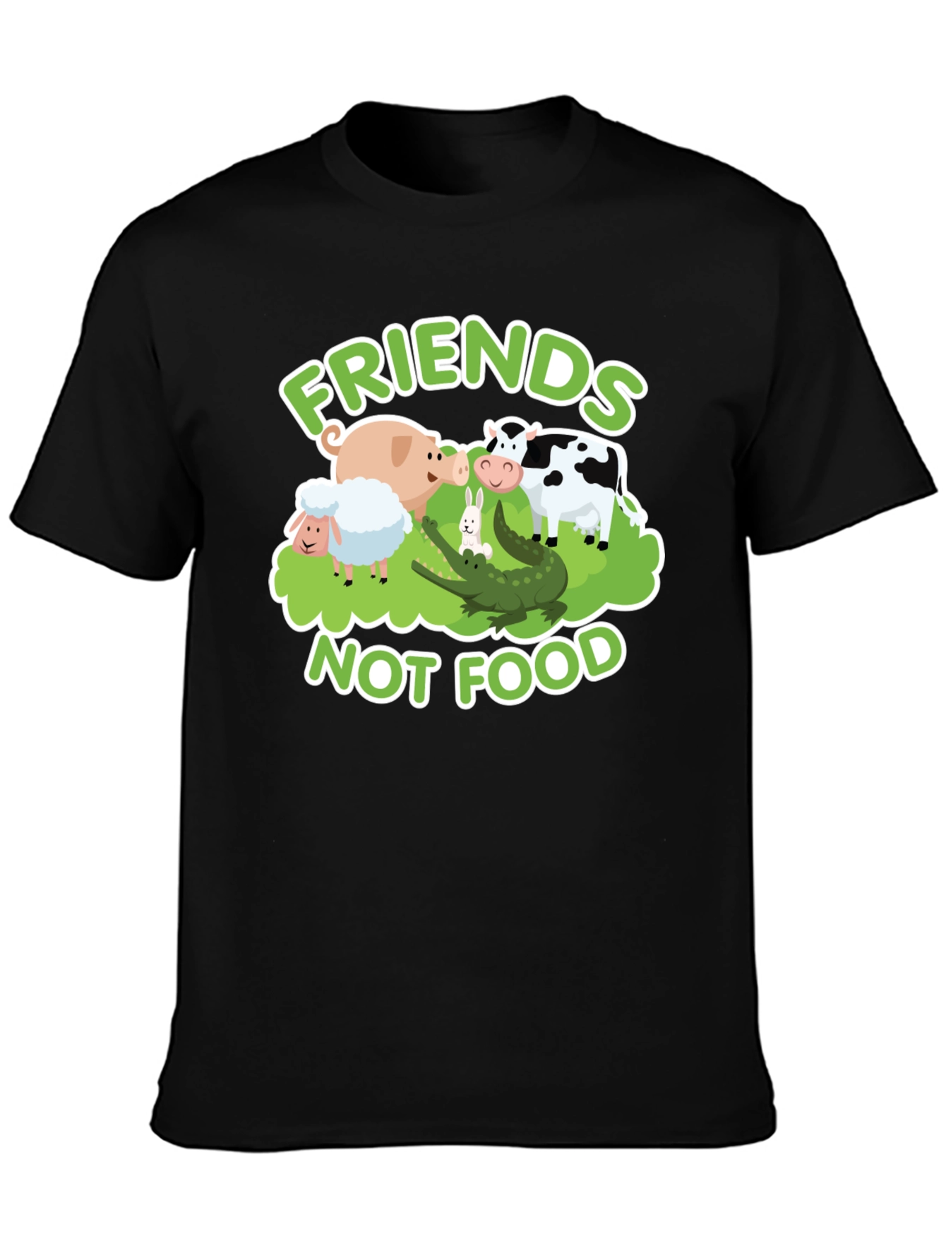 Friends Not Food Vegan T-Shirt