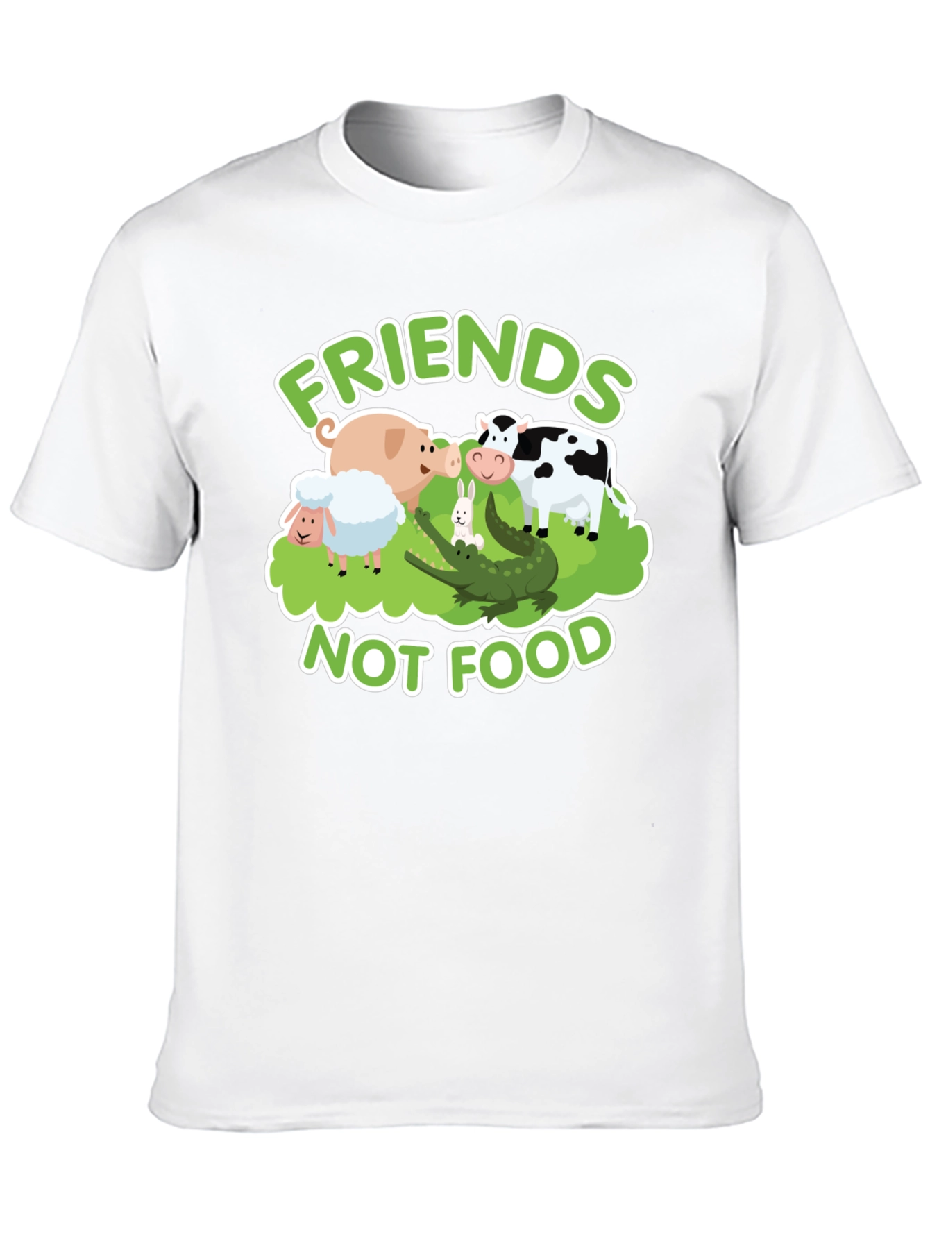 Friends Not Food Vegan T-Shirt