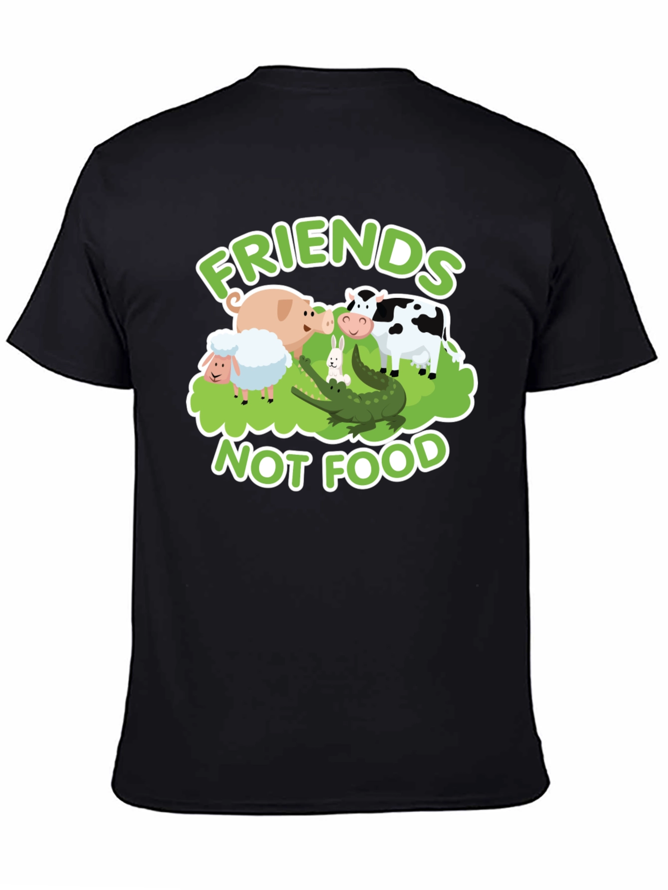 Friends Not Food Vegan T-Shirt