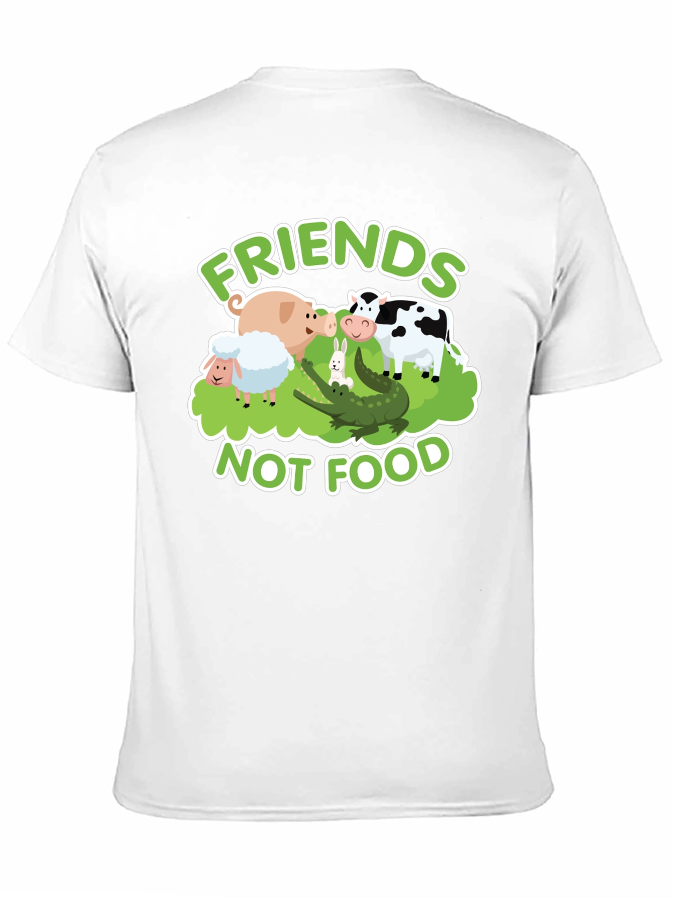 Friends Not Food Vegan T-Shirt
