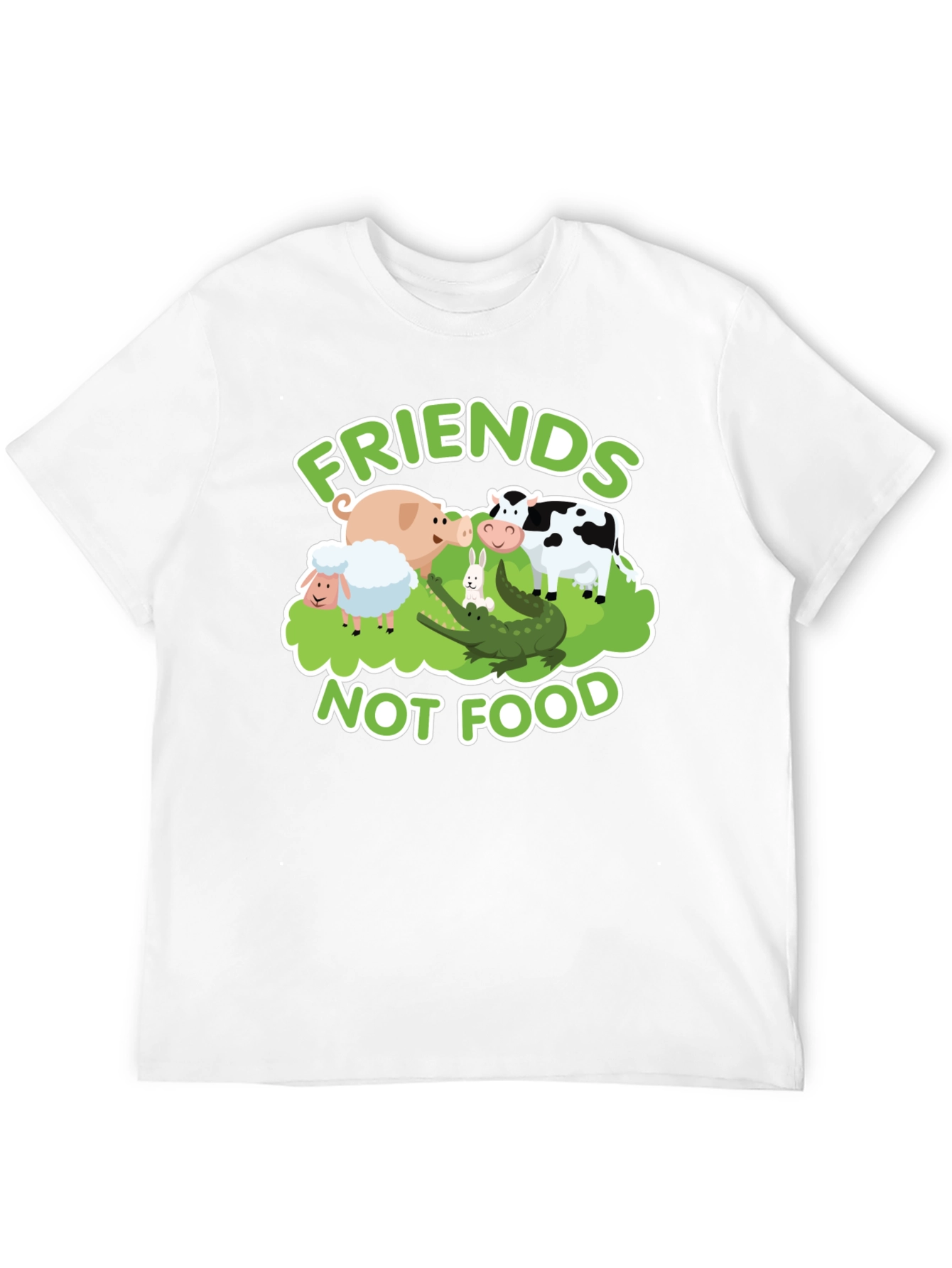 Friends Not Food Vegan T-Shirt