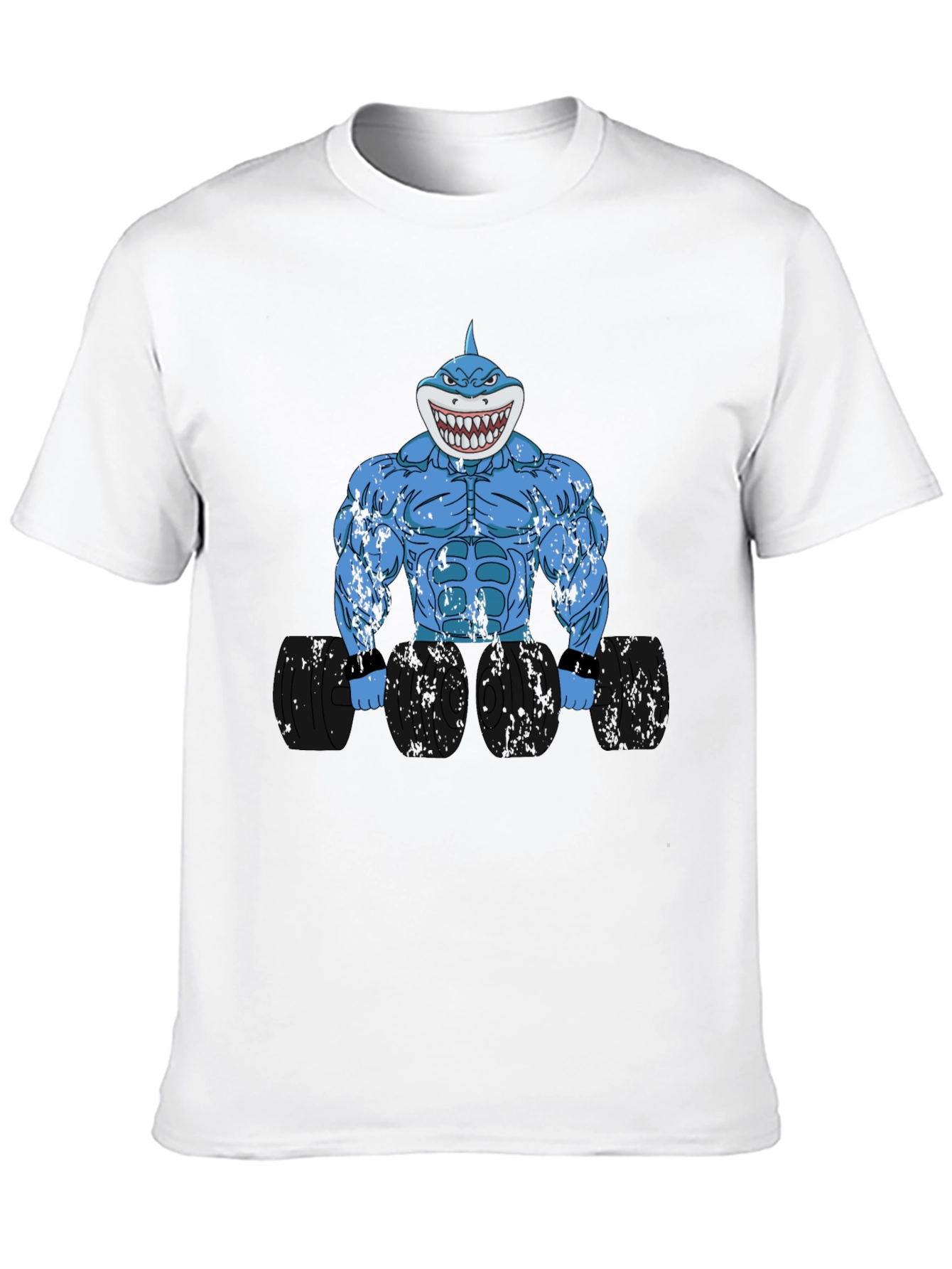 Shark Gym T-Shirt - Funny Workout Tee