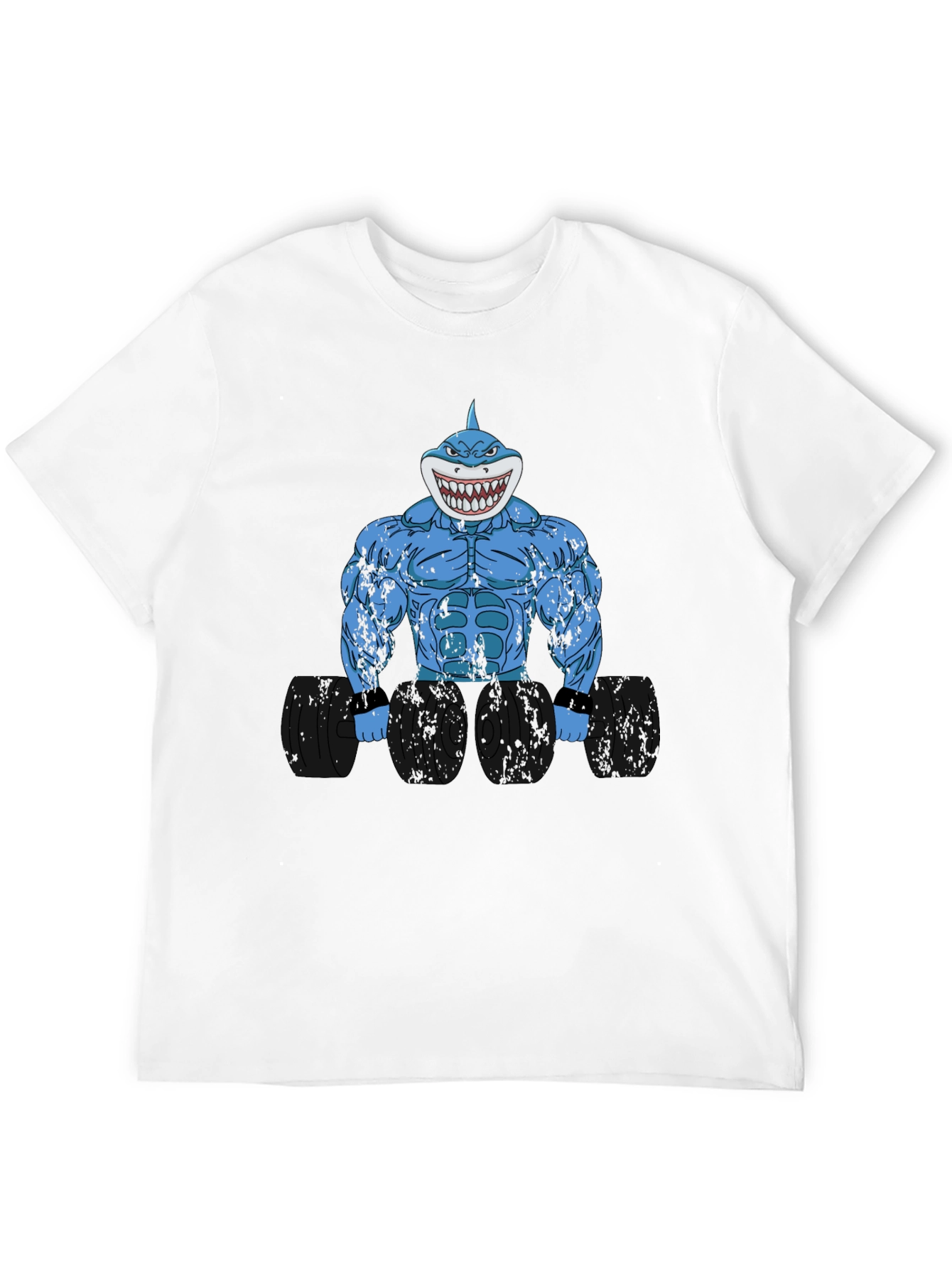 Shark Gym T-Shirt - Funny Workout Tee