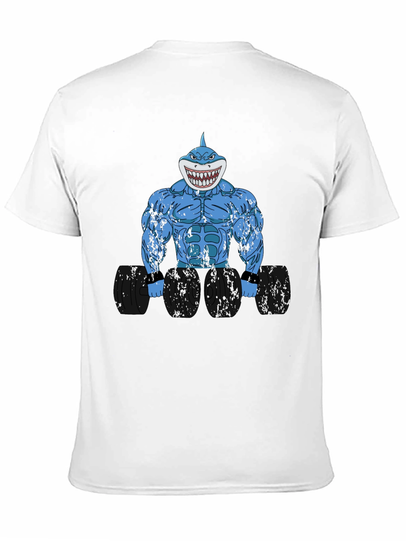 Shark Gym T-Shirt - Funny Workout Tee