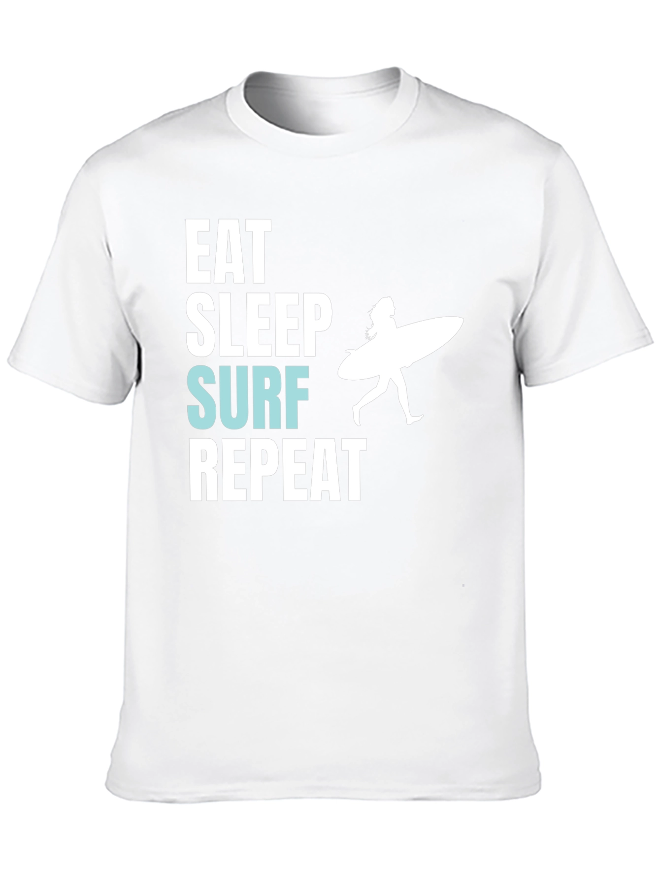 Eat Sleep Surf Repeat Graphic Tee