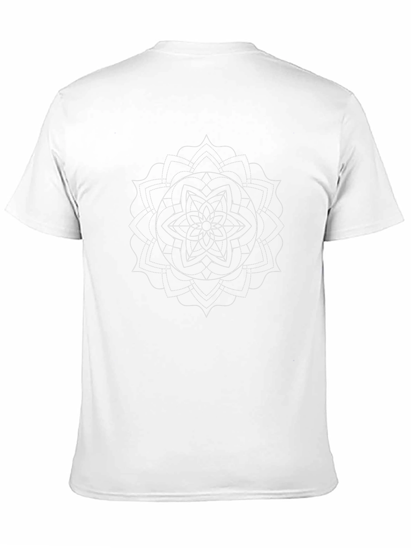 Geometric Mandala T-Shirt - Modern Graphic Tee