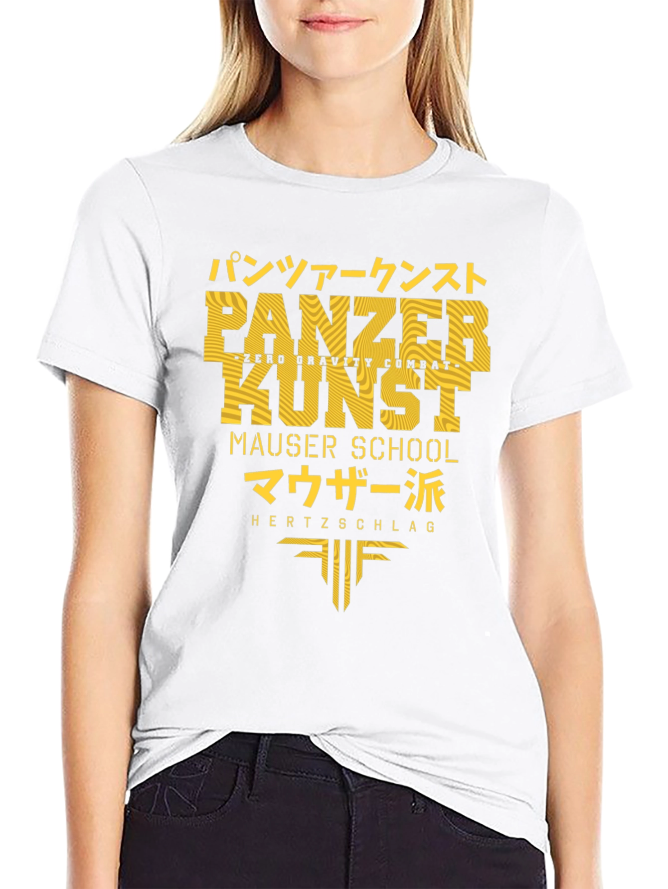 Panzer Kunst Graphic Tee - Black