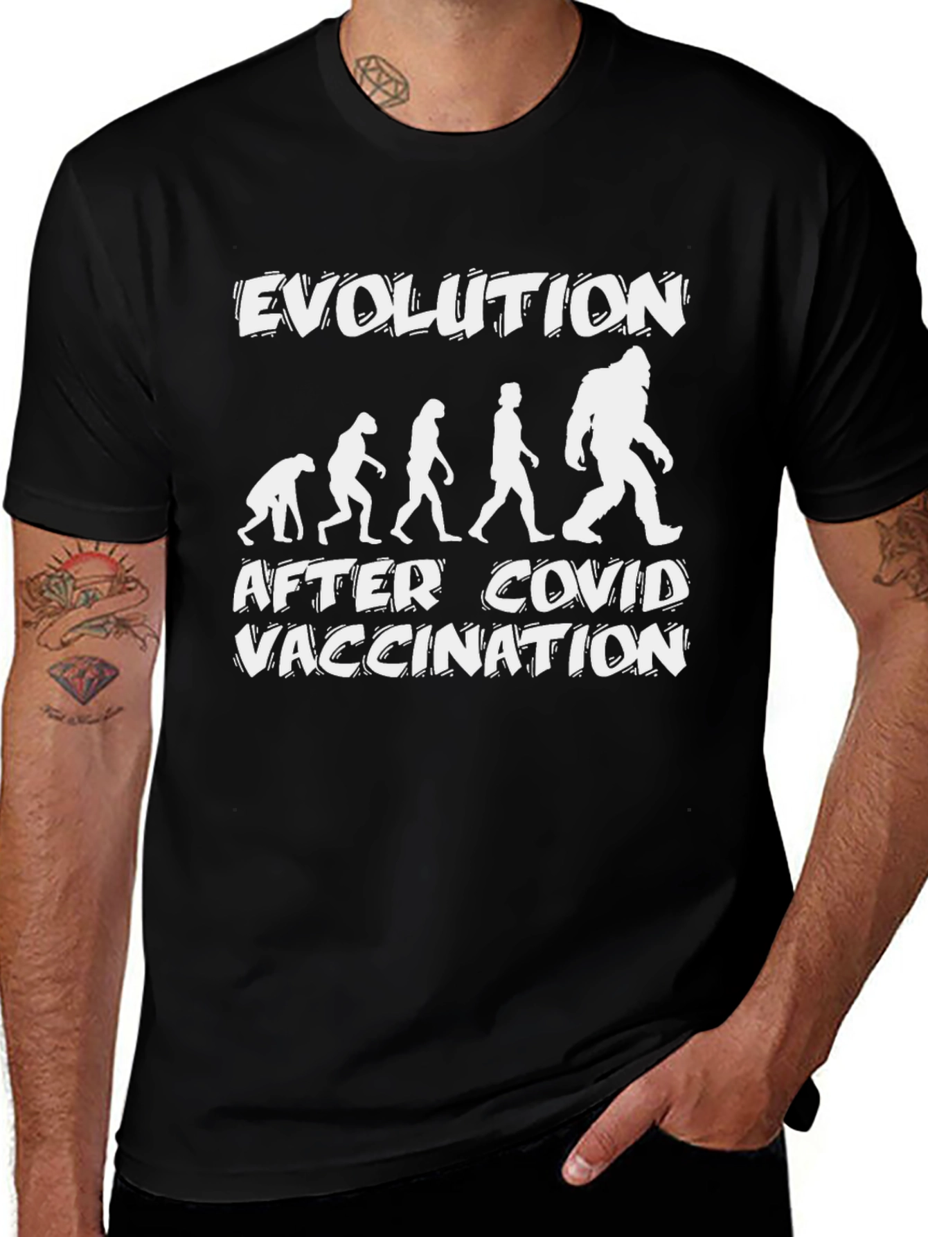 Evolution After COVID Vaccination T-Shirt