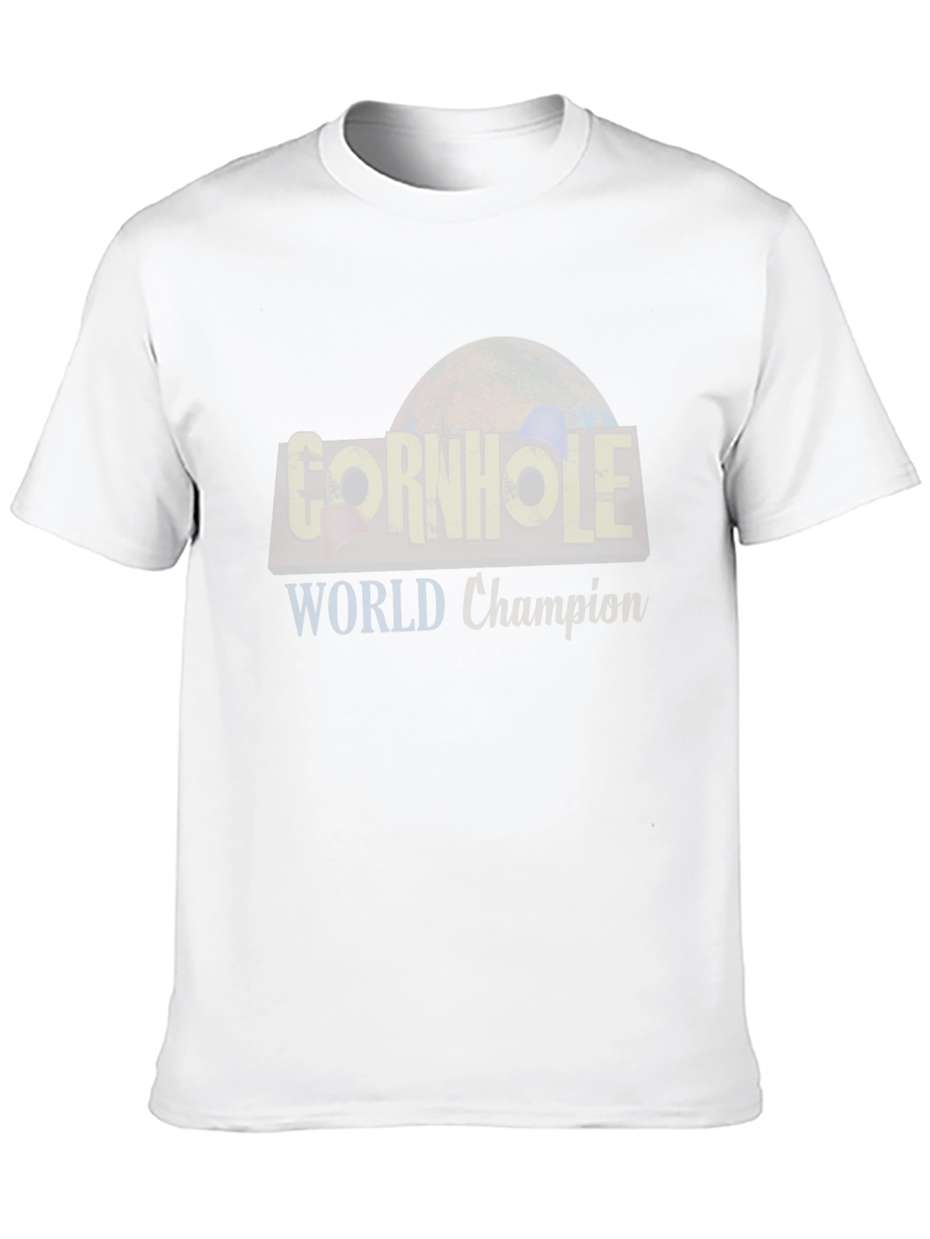 Cornhole World Champion Black T-Shirt