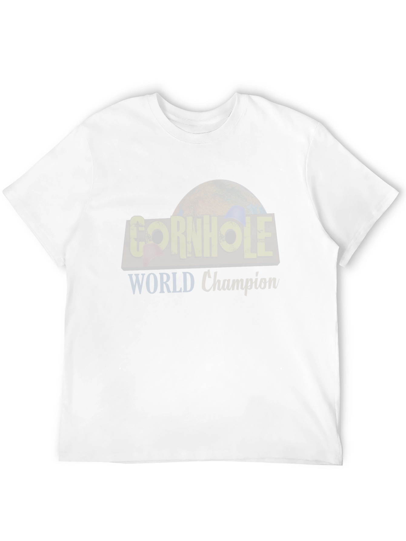 Cornhole World Champion Black T-Shirt