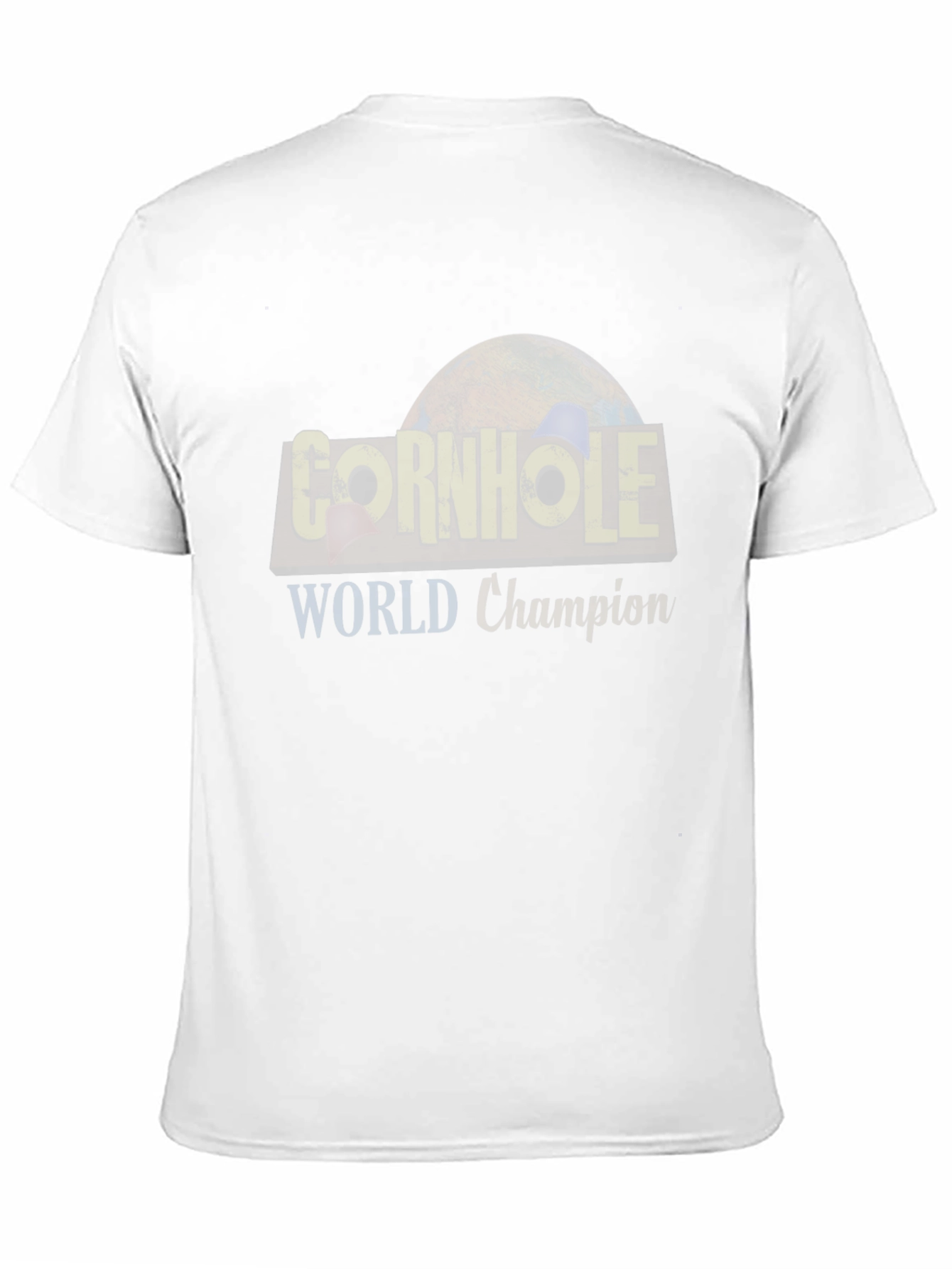 Cornhole World Champion Black T-Shirt